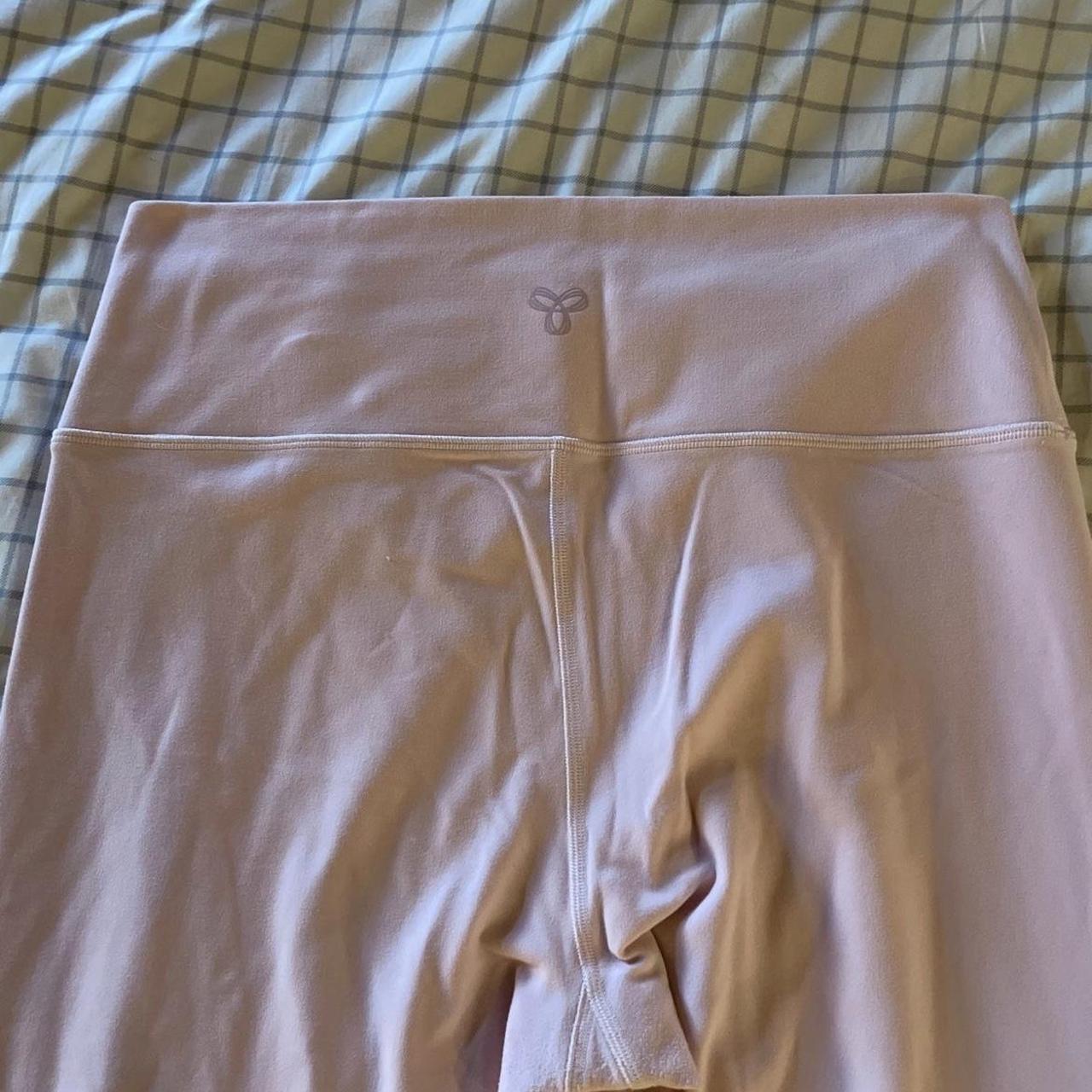 Aritzia Tna Pink Cropped Leggings Pants From - Depop