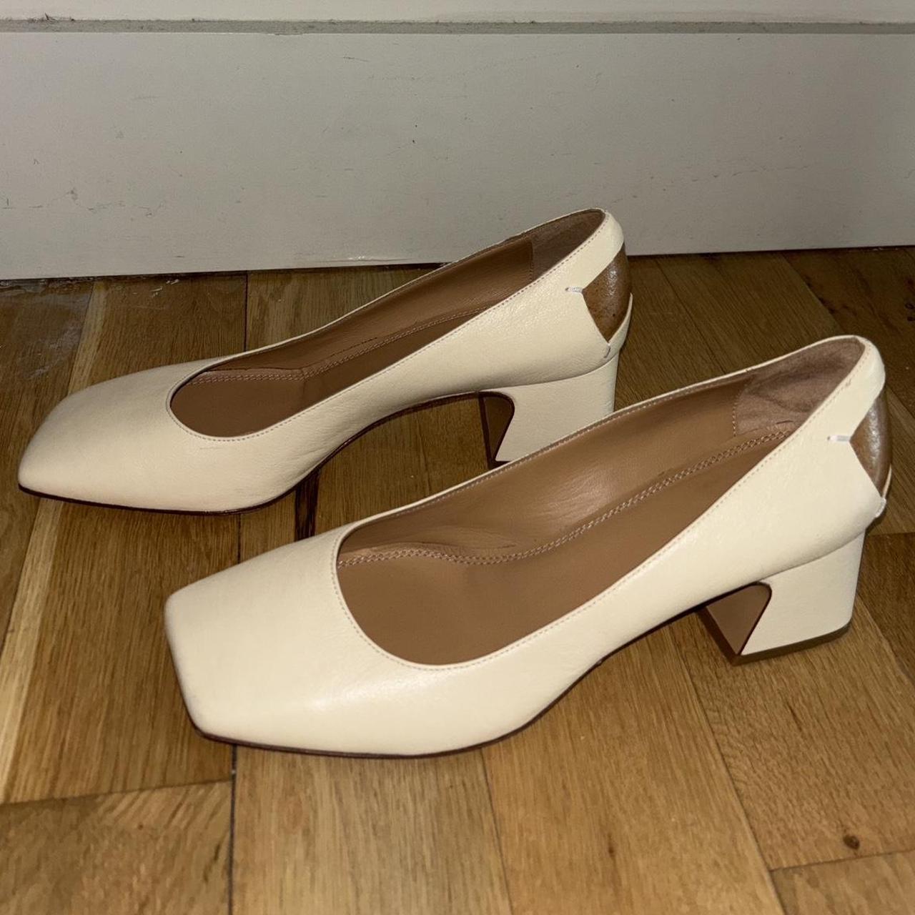Maison Margiela Four stitches décortiqué pumps Wore | Depop