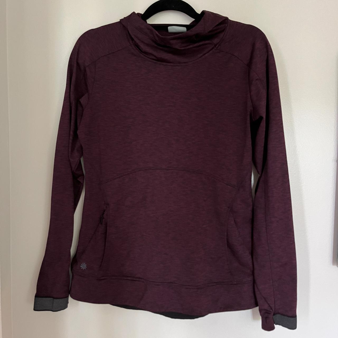 Burgundy and best sale black hoodie