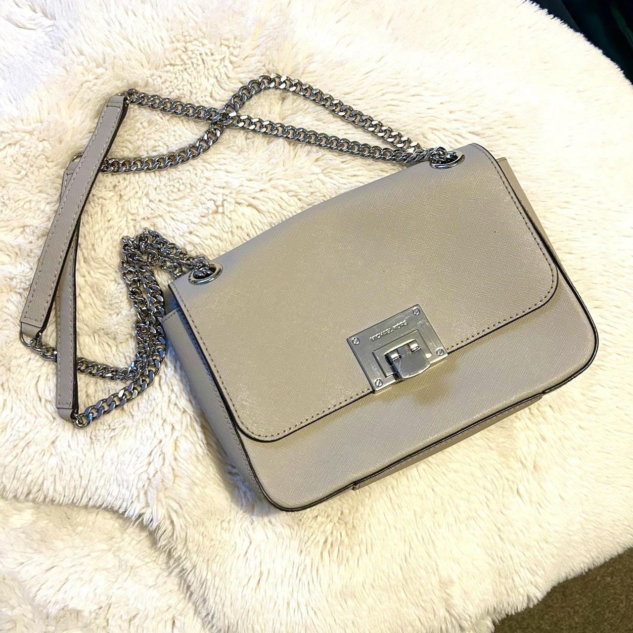 Michael Kors Tina Leather Shoulder bag in... - Depop