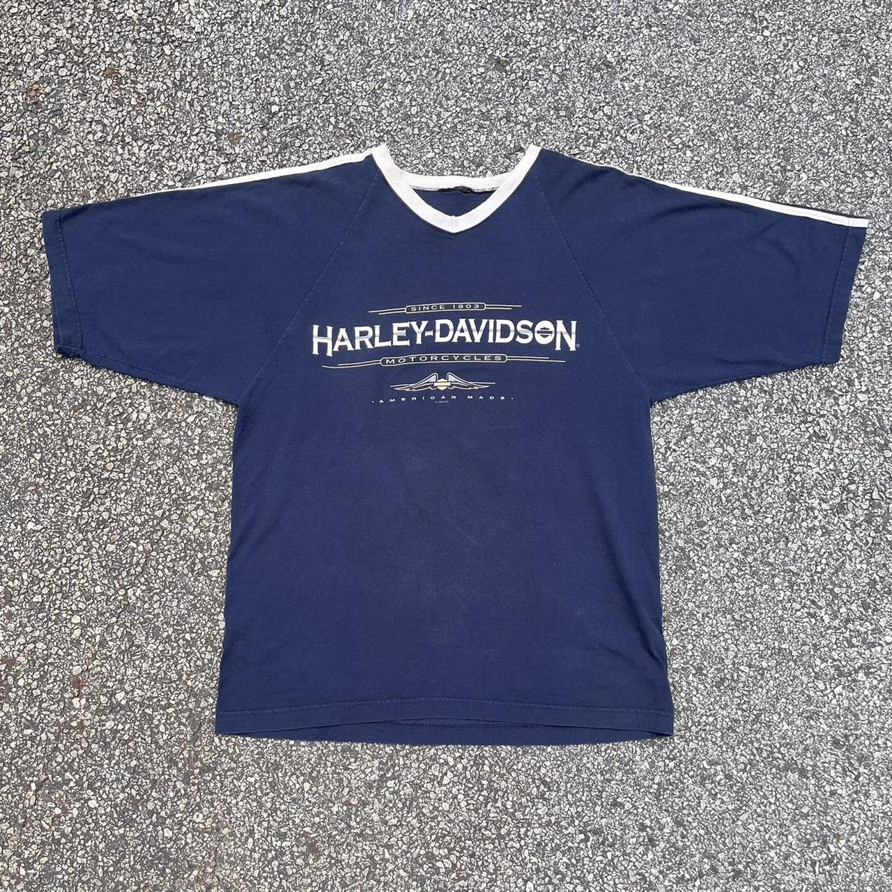 Vintage 90s Harley Davidson Tee, CONDITION:...