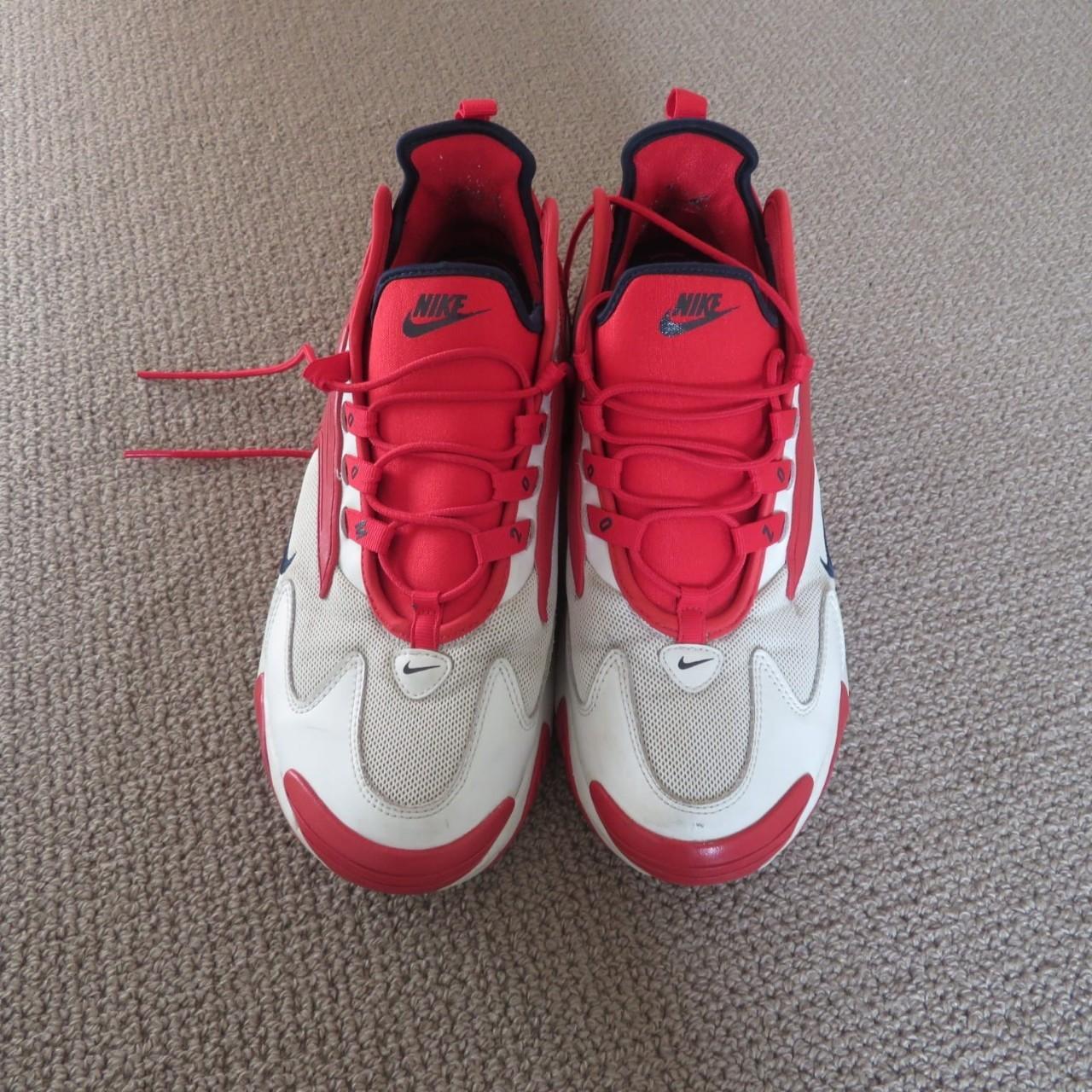 Fashion nike zoom 2k red white