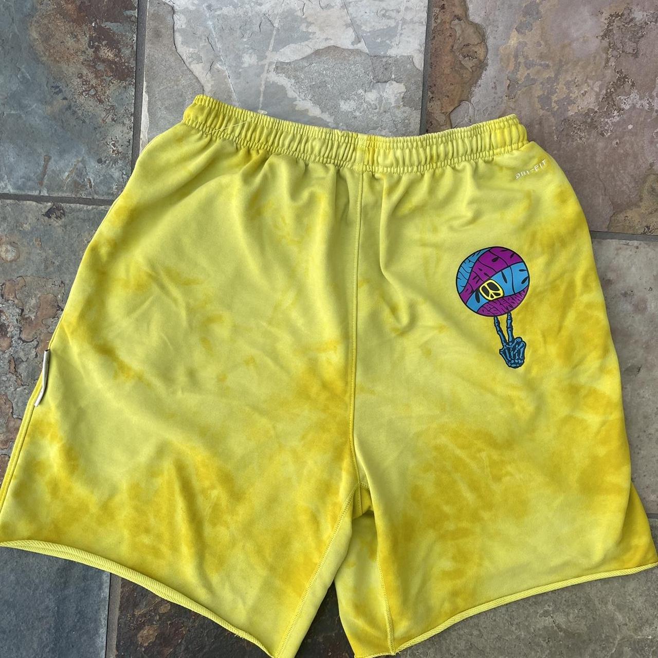 nike peace love basketball shorts