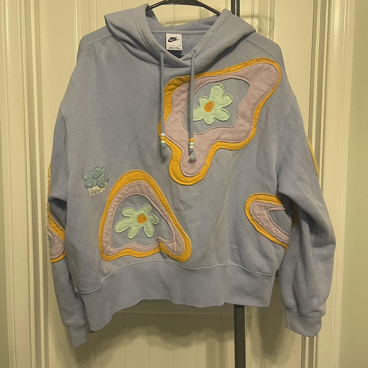 women's nike floral hoodie