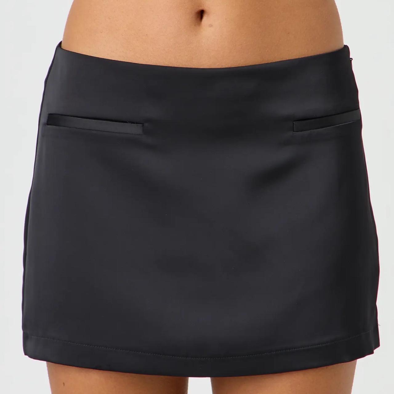 Slip Skirt Satin Skirt Glassons Glassons Silky Skirt Leopard Print