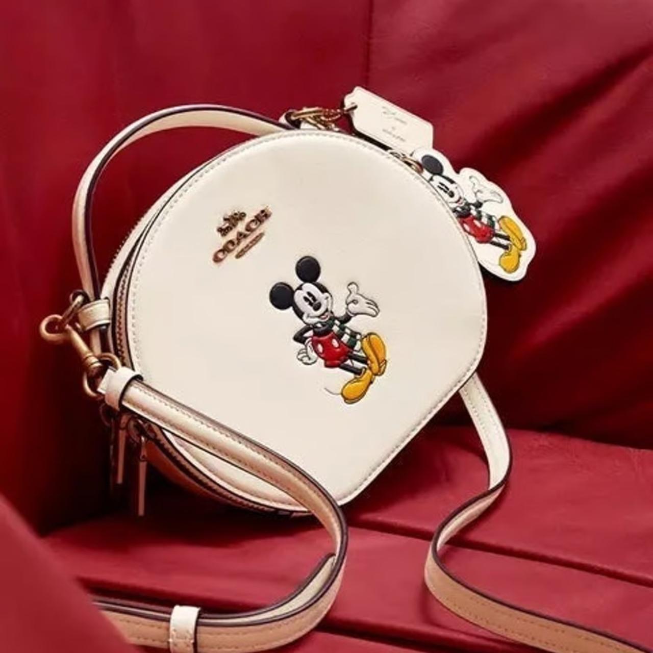 NWT Coach X high quality Disney Mickey Mouse Crossbody bag red