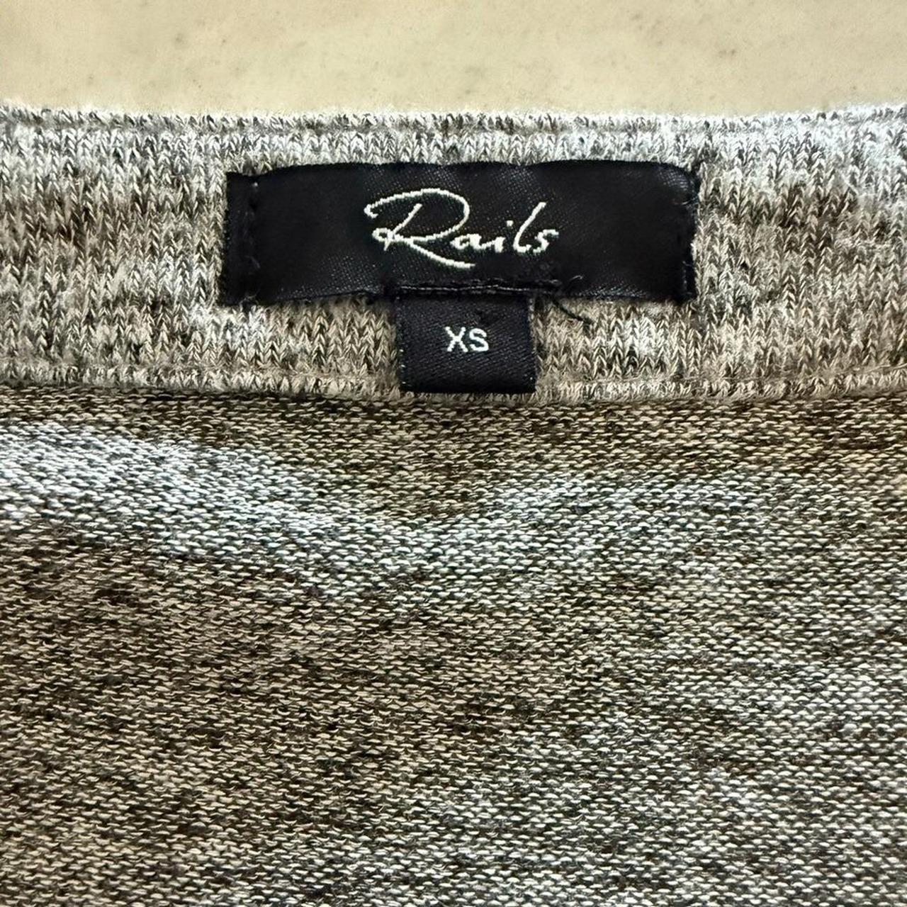 Rails Women's Sweater - Grey - 0 – Rails Soft Gra… - image 5