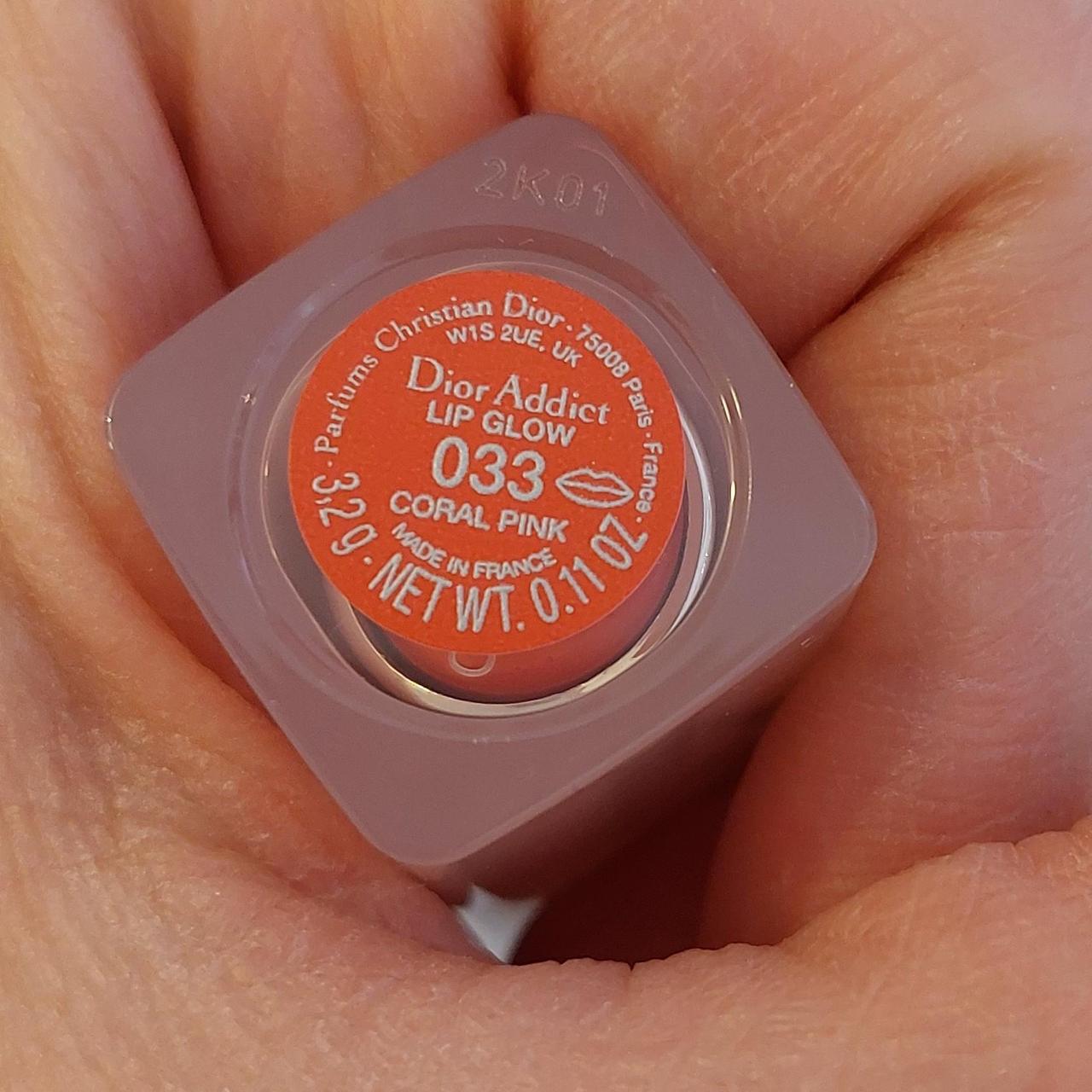 Dior addict lip glow 033 coral pink | Depop