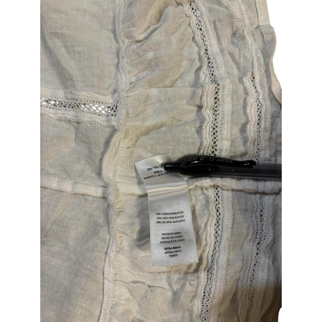 Rails Women's Blouse - White - XS – Rails Mira St… - image 3