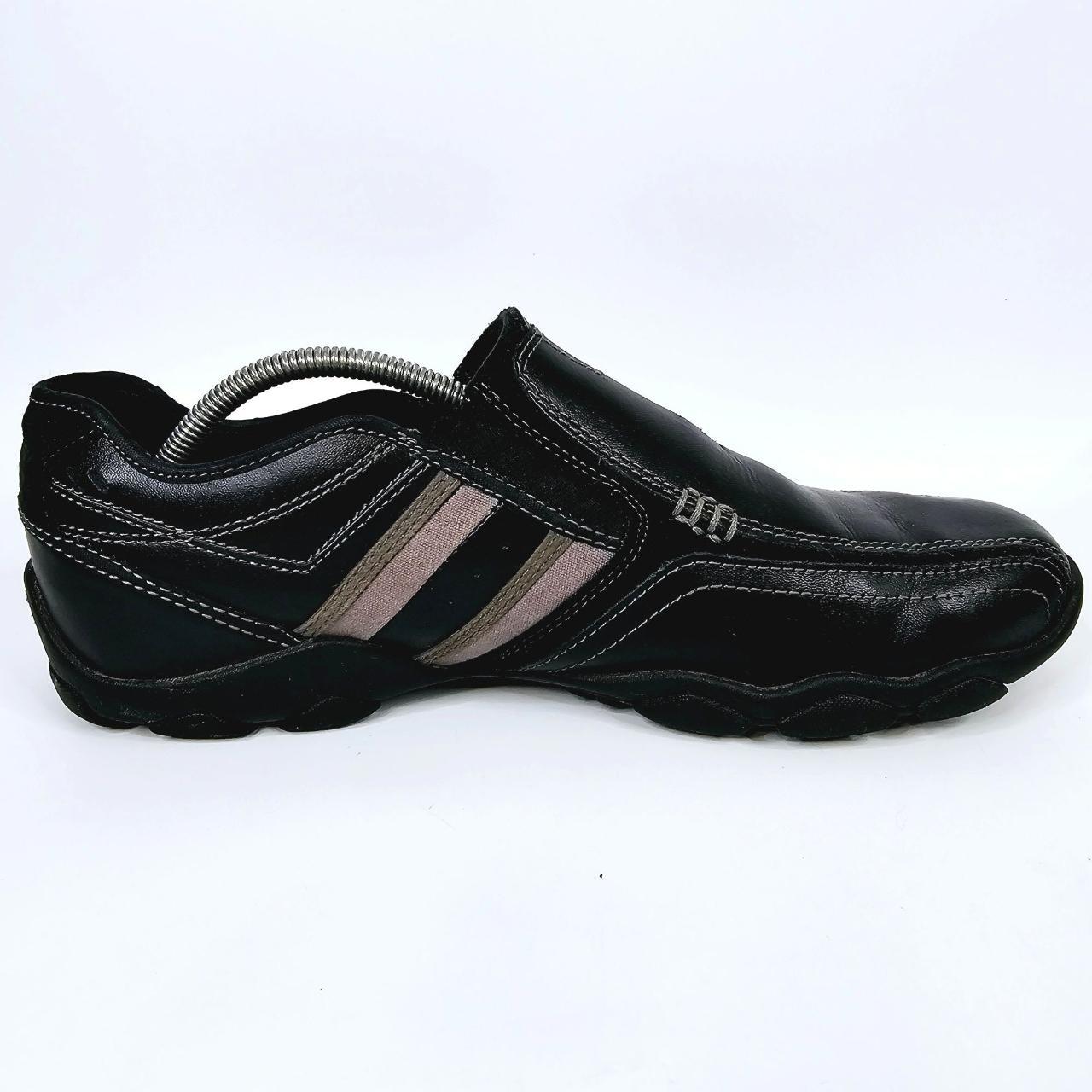 Skechers Diameter Zinroy Slip On Black Leather