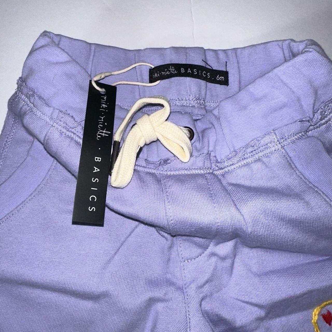 Nordstrom Miki Miette Baby Purple Smiley Face... | Depop