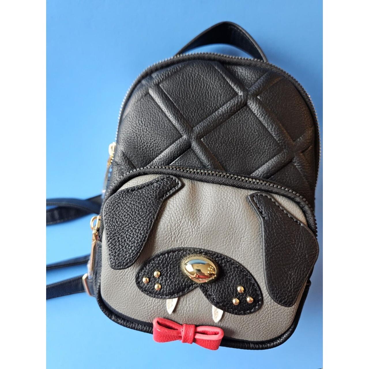 Betsey Johnson Vampire Dog Halloween Mini Backpack. Depop