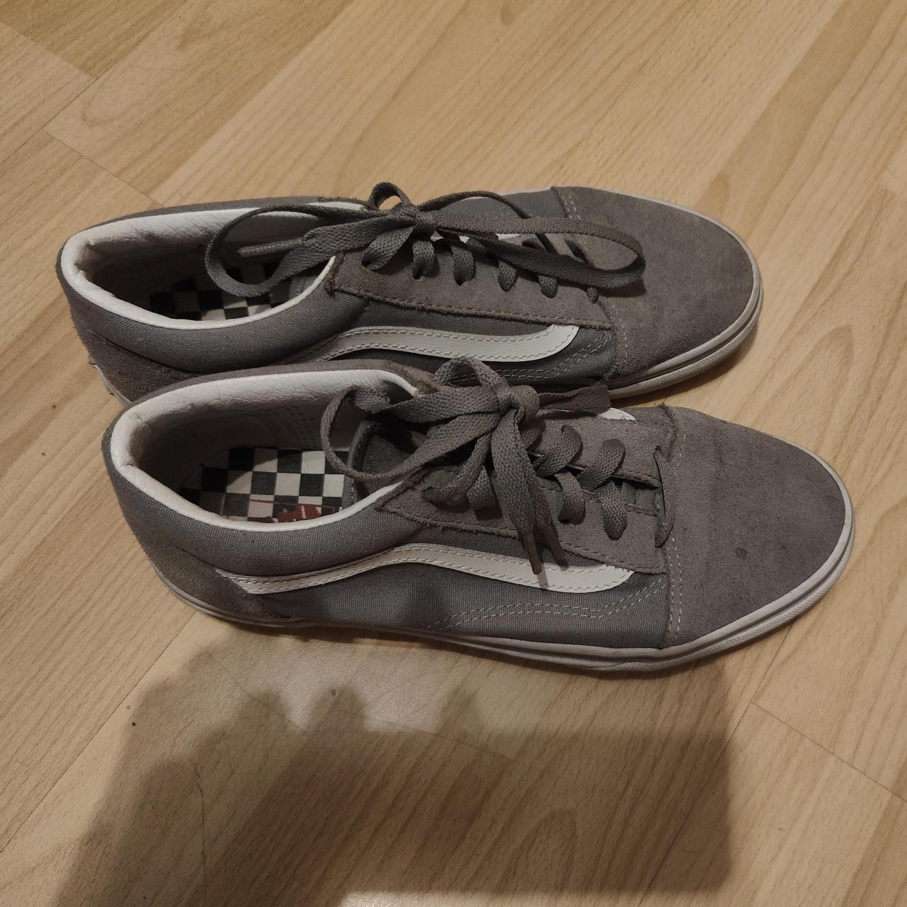 Frost Grey Vans Old Skool Junior UK 5.5 Can be