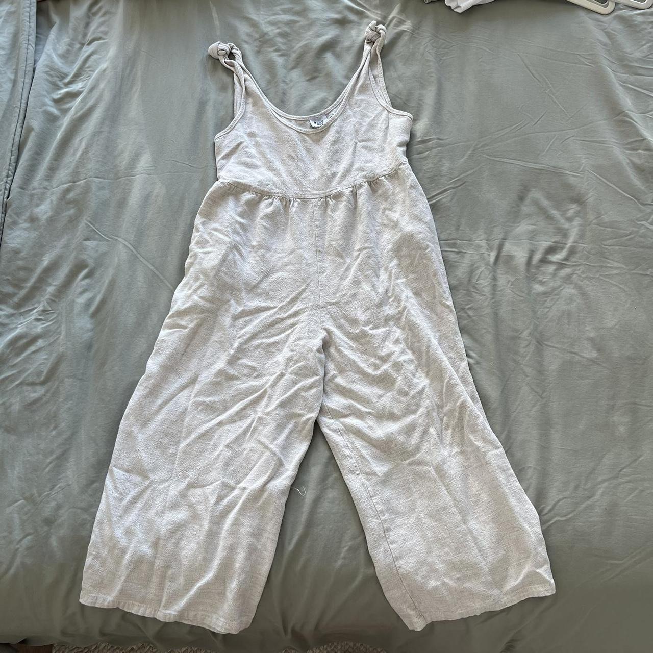 Princess Polly Linen Jumpsuit/Romper - Depop