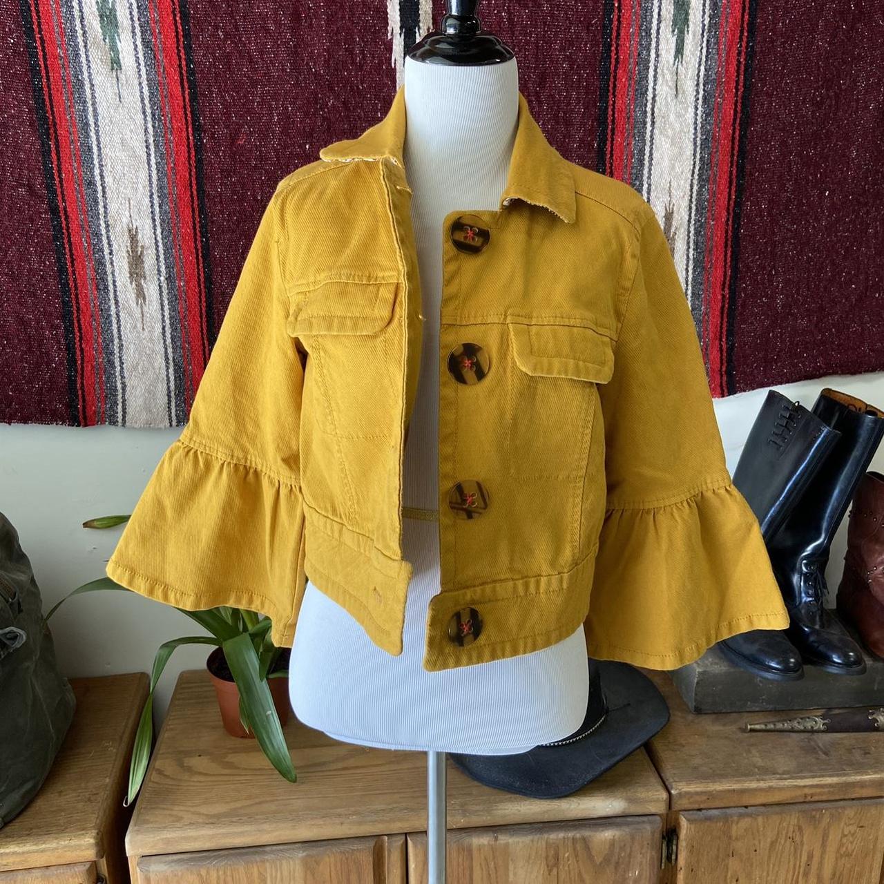 Anthropologie Mona Cropped Trucker outlets Jacket Size Large