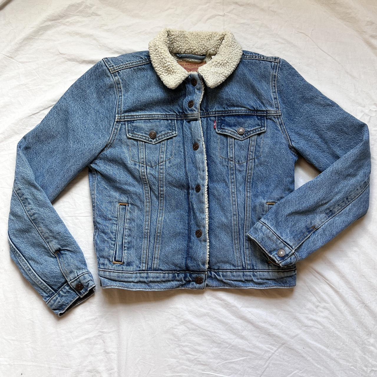 Levi's dad denim outlet trucker jacket