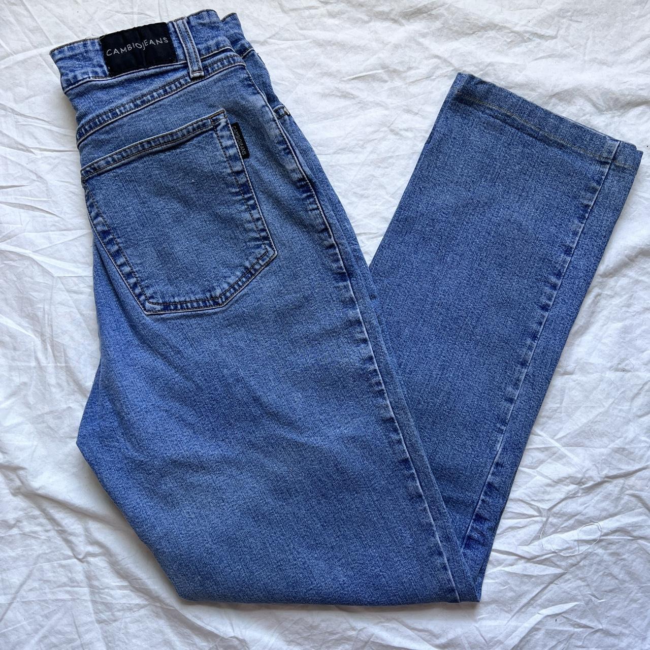 Cambio Women's Navy and Blue Jeans
