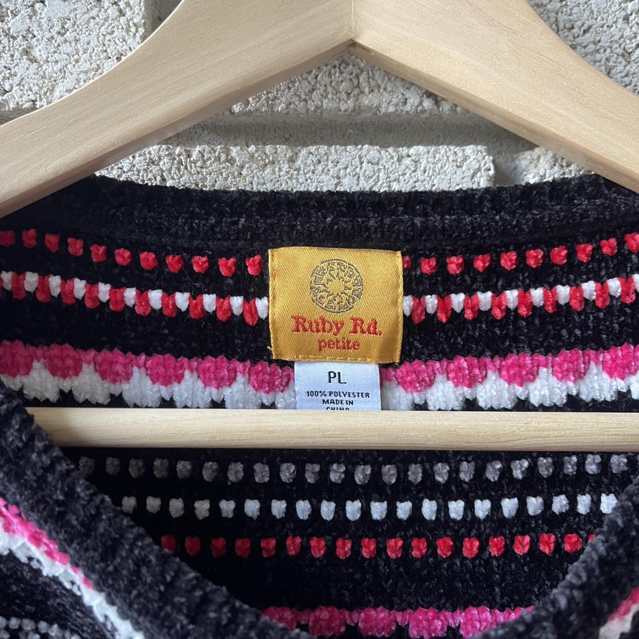 Ruby Rd. Women's Sweater - Multi/Black - L – Ruby… - image 2