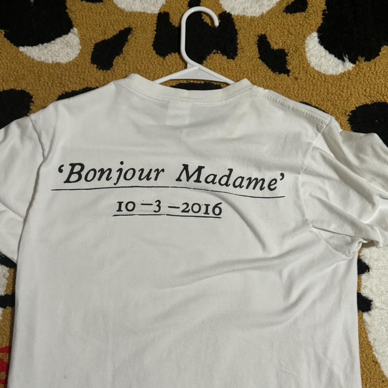 Supreme Bonjour Madame Box Logo Tee released