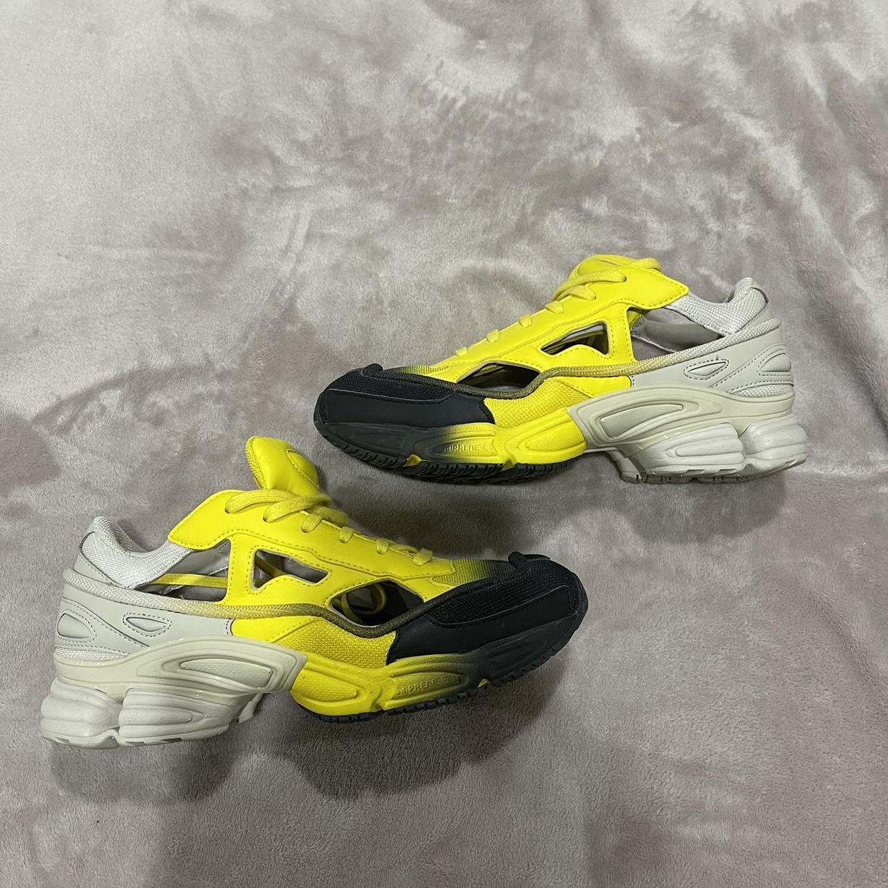Raf Simons Men's Yellow and Black Trainers
