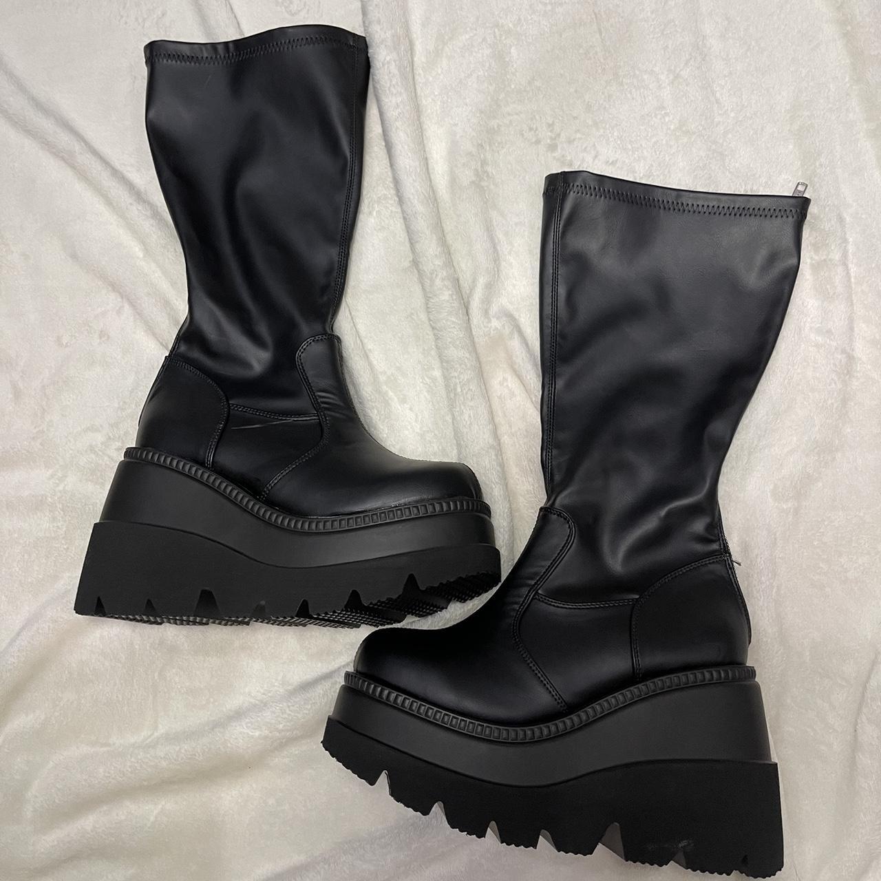 Brand new demonia shaker 65 knee high 4.5 inch... - Depop