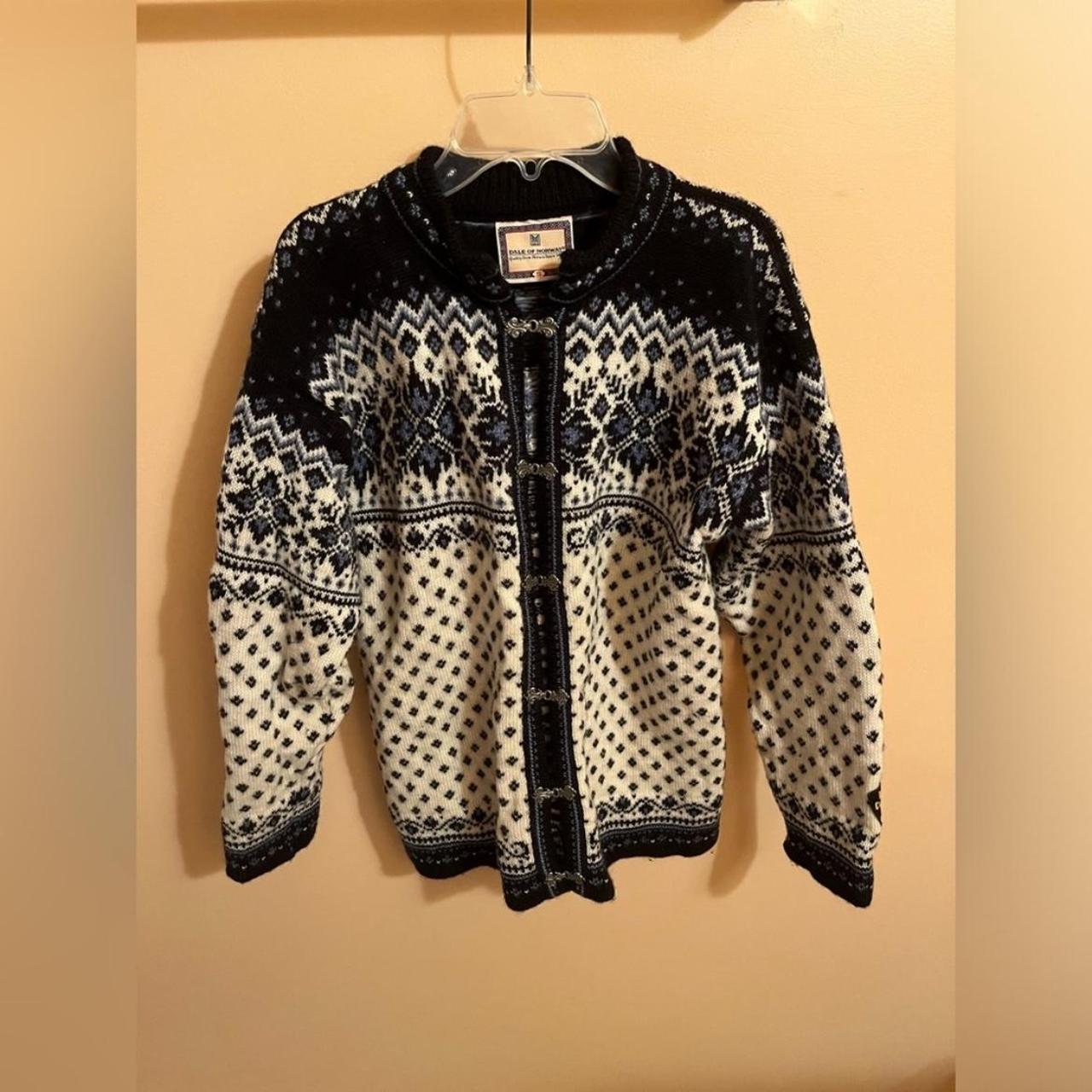 Dale of outlet Norway New Wool Cardigan Sweater