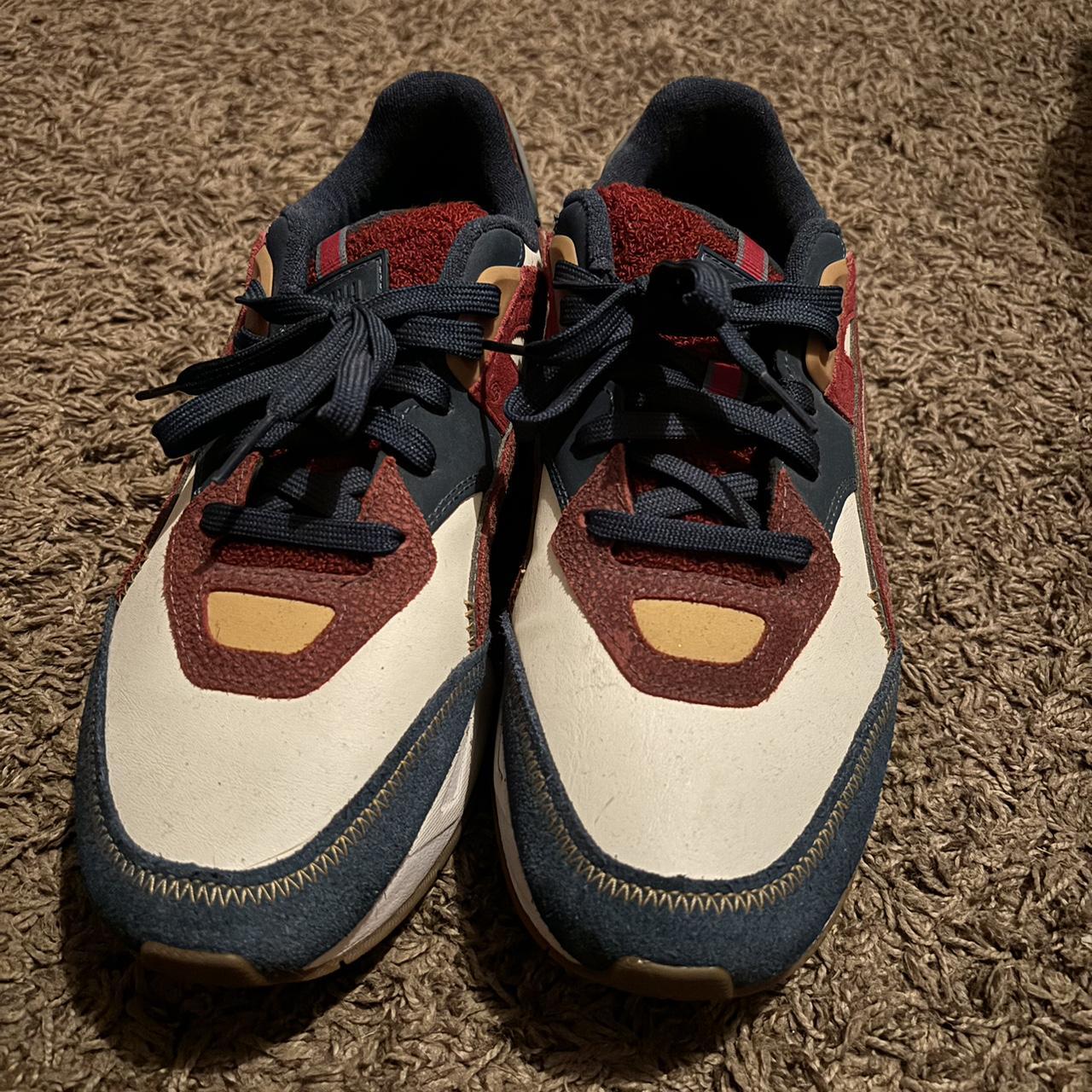 Puma Mirage Sport P. Uni 'Ivory China Blue... | Depop