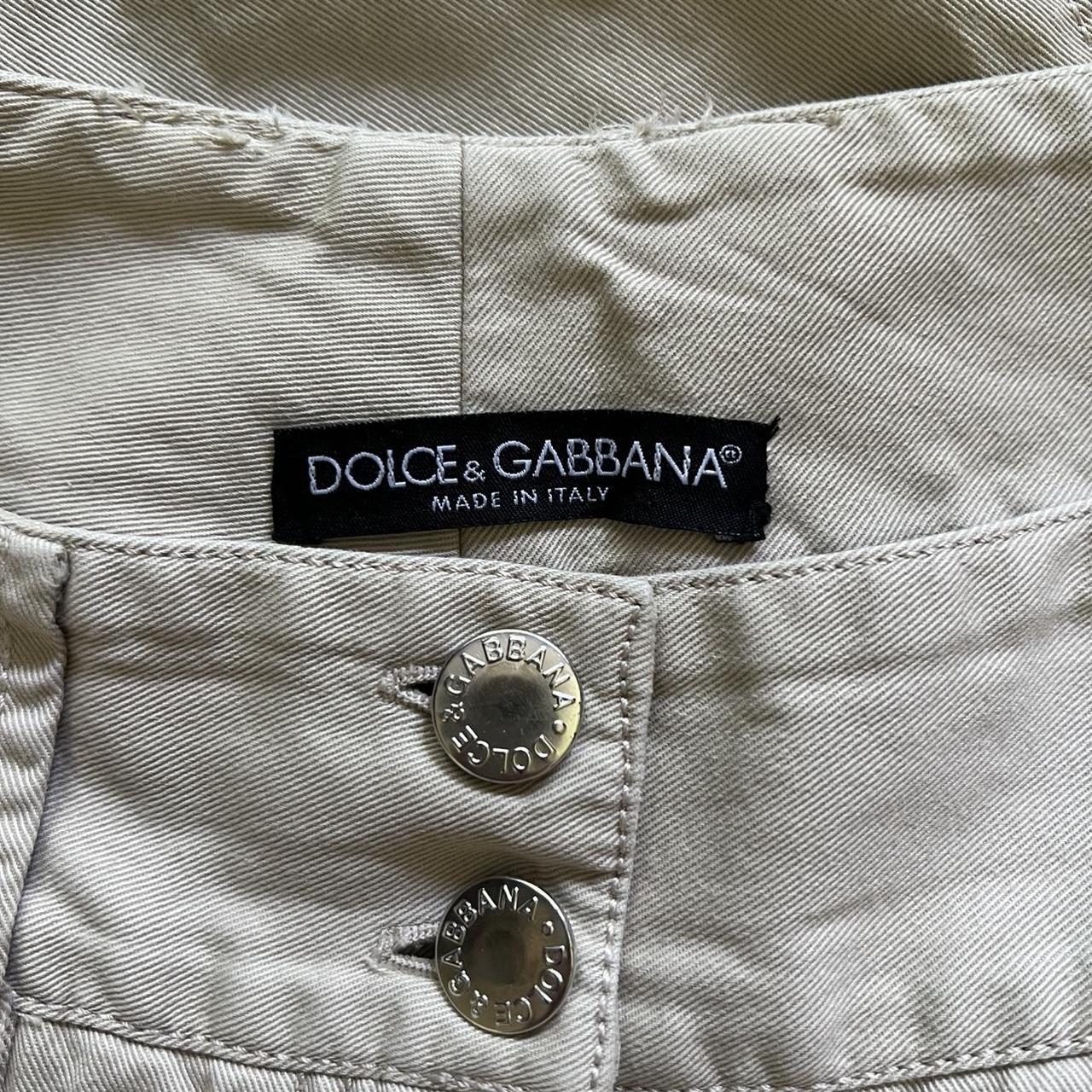 Dolce & Gabbana mid-low rise tan pants - can be... - Depop