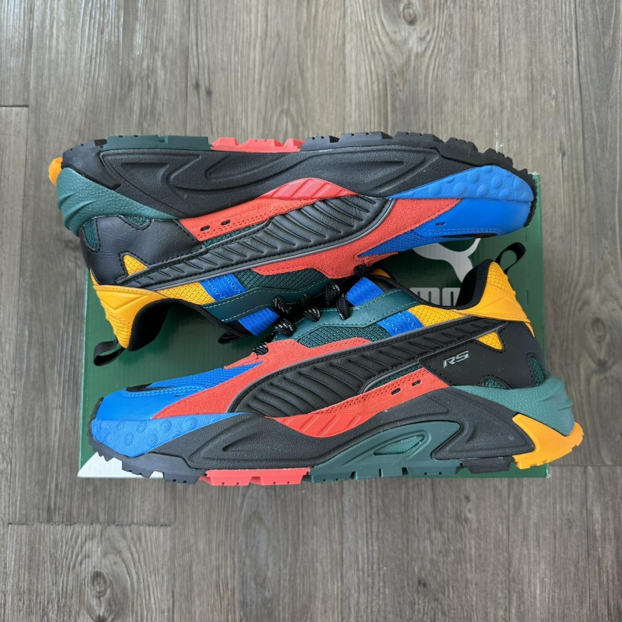 Puma rsx multicolor best sale