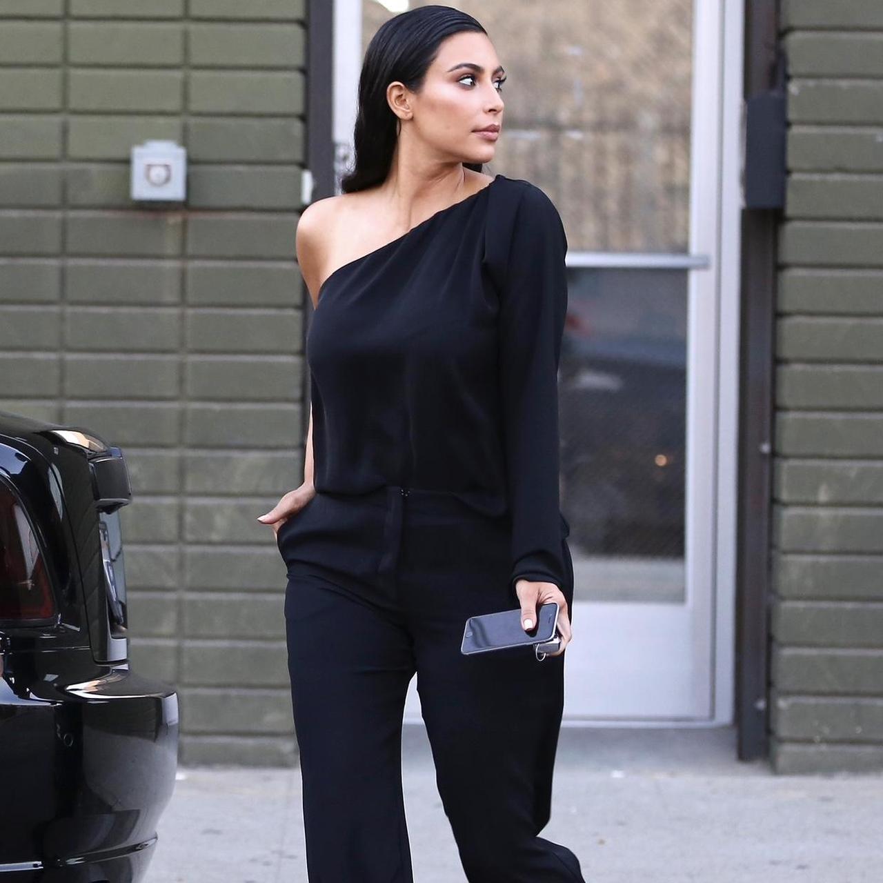 【関税&送料込】Maison Margiela Black Satin Jumpsuit Maison Margiela Jumpsuit in Black | FWRD