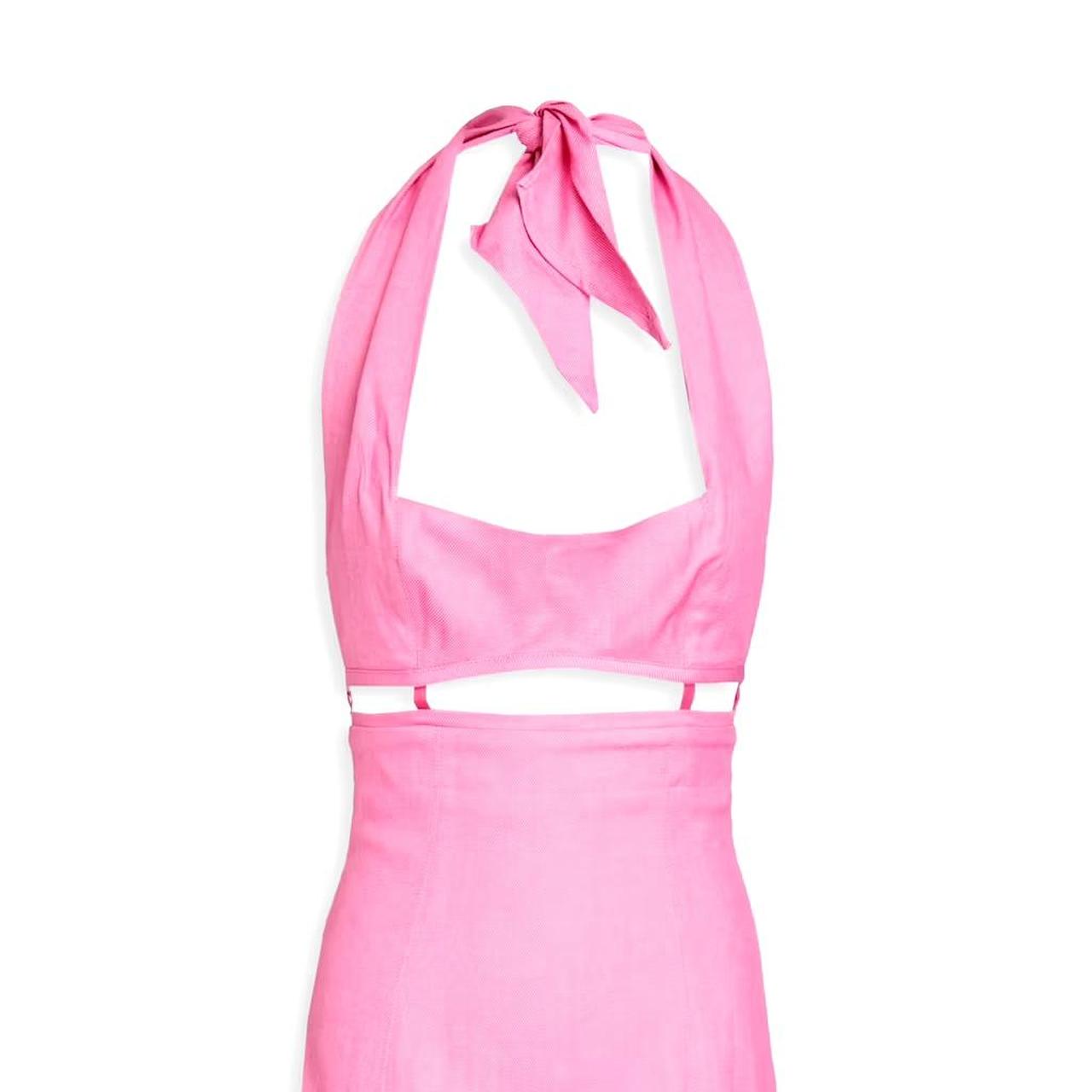 パーティードレス JACQUEMUS 233DR062 1472 410 Dresses Pink La robe Taffetas (233DR062-1472-LIGHT-PINK)