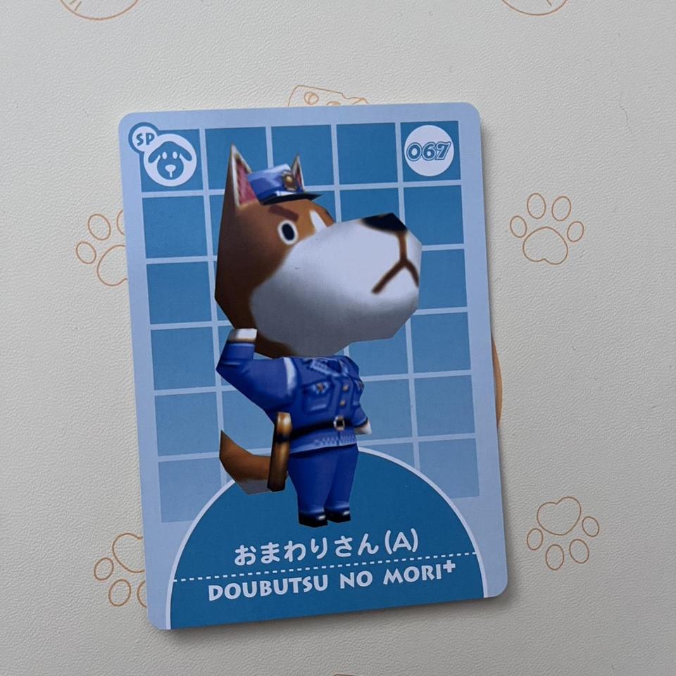 Animal Crossing Sherb Amiibo Card Goat Sherb Animal Crossing Card
