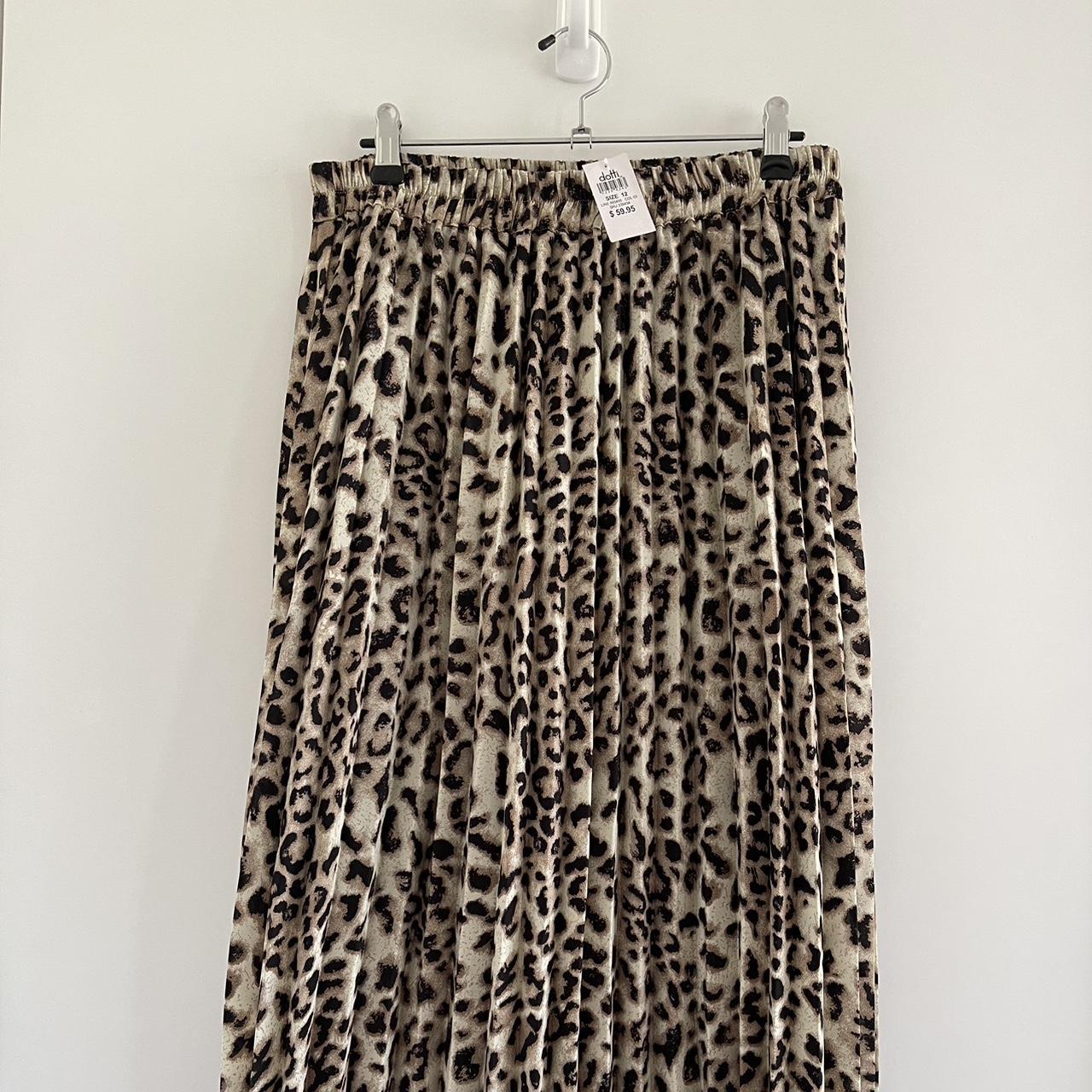 Leopard print skirt dotti hotsell