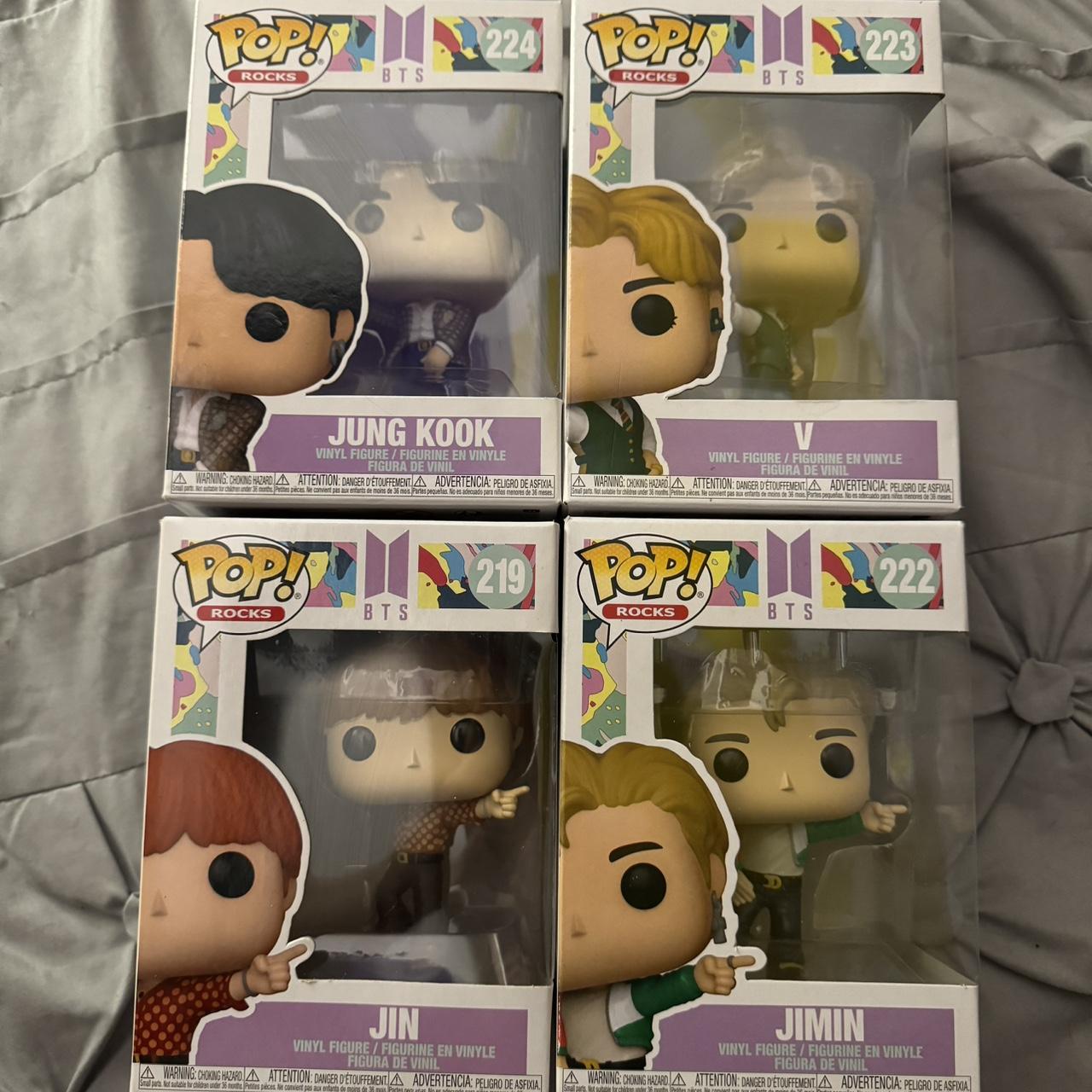 Funko top Pop BTS Jungkook Jimin Taehyung Jin