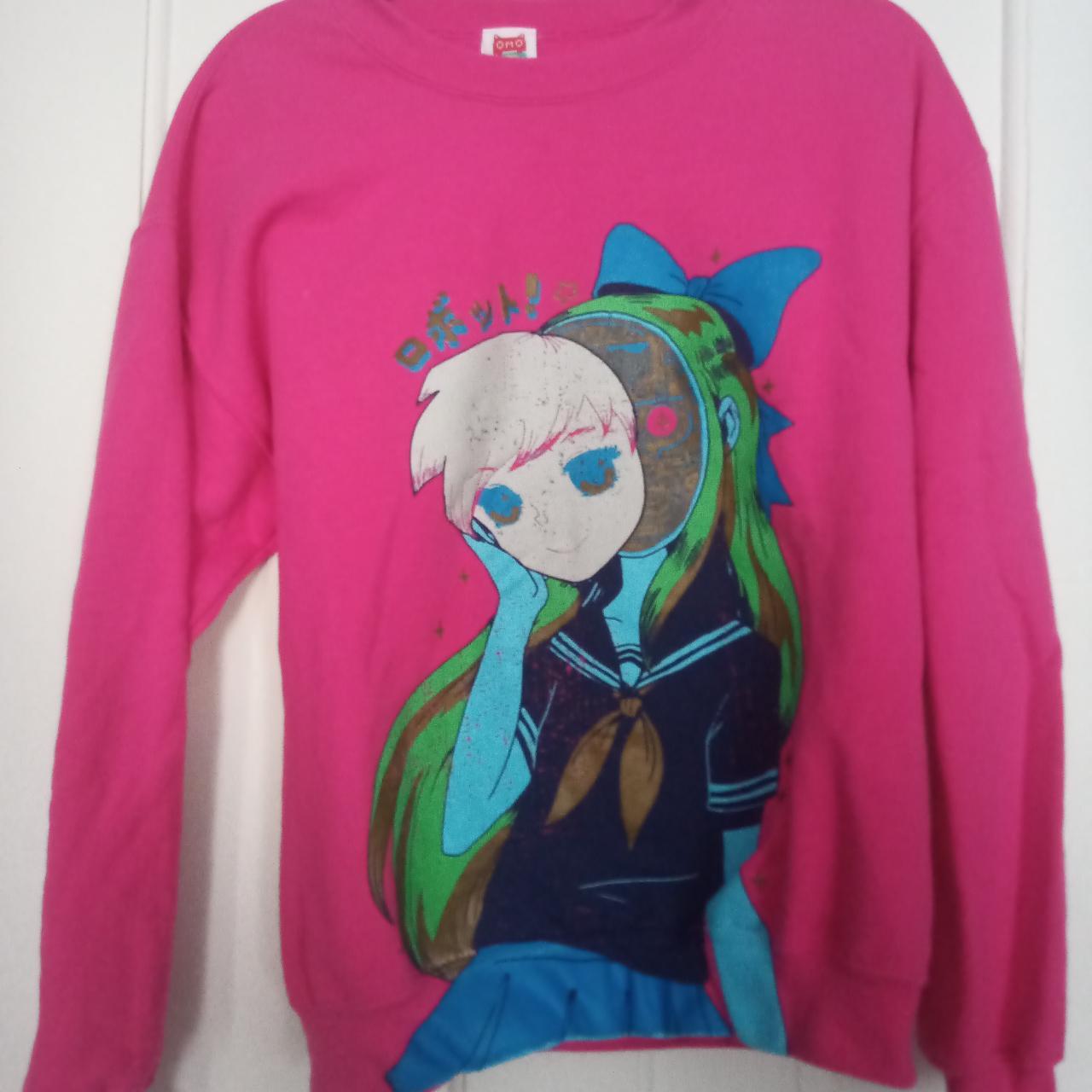 OMOCAT DOKI DOKI FUDANSHI スウェット トレーナー RARE* OMOCAT Fudanshi sweater / sweatshirt 2015 | Depop