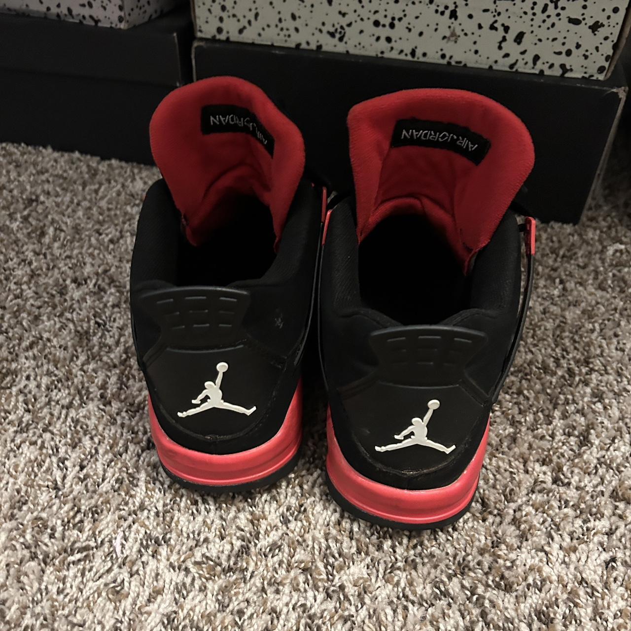 Jordan 4 Red Thunder (Good Reps) - Depop