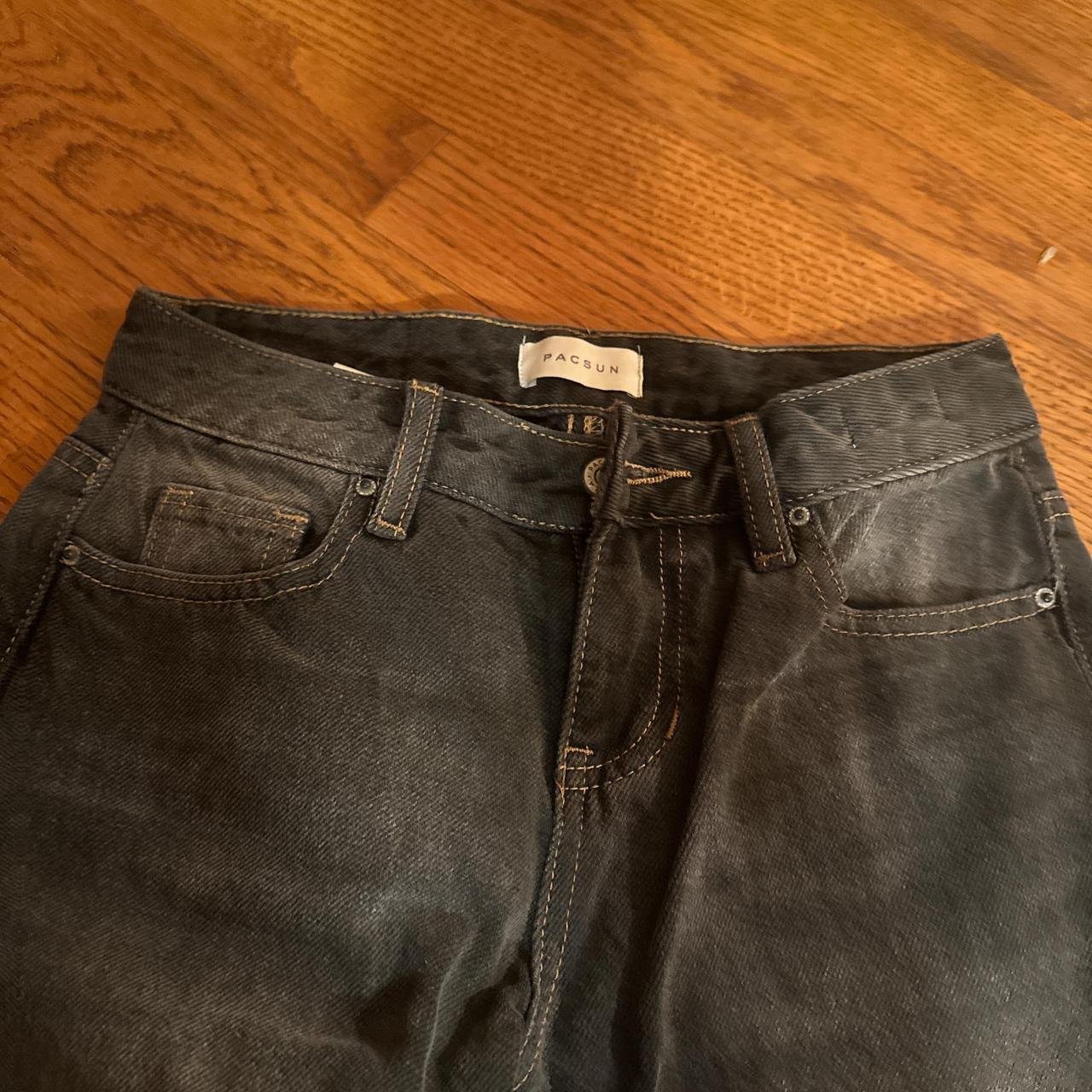 PacSun Women's Jeans - Black/Navy - 0 – Black PacSun jeans size 23 never worn