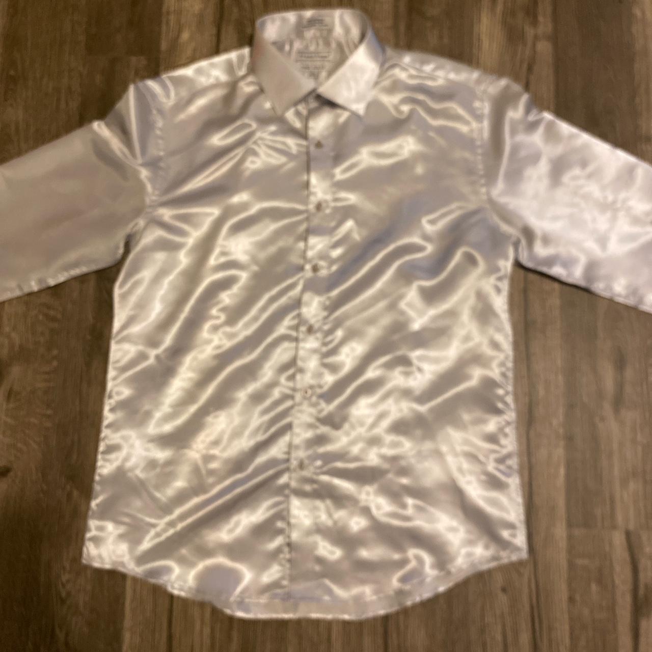 Satin shirt-tops - Depop
