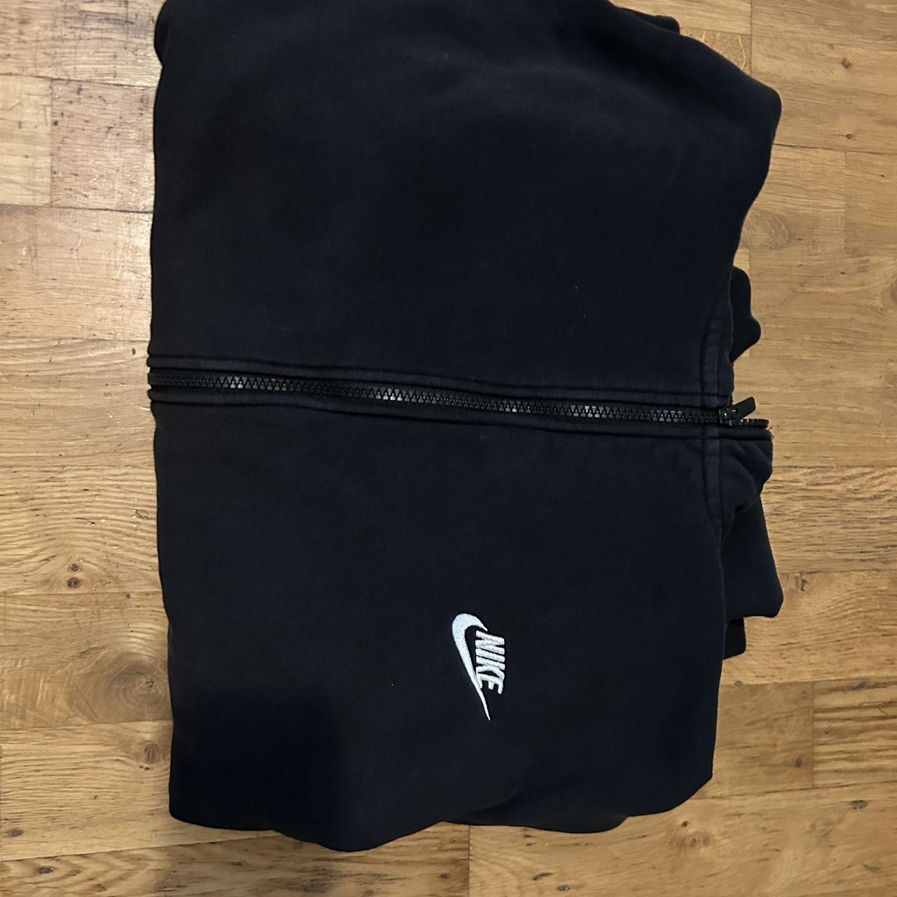 Very nice black Nike hoodie - Depop