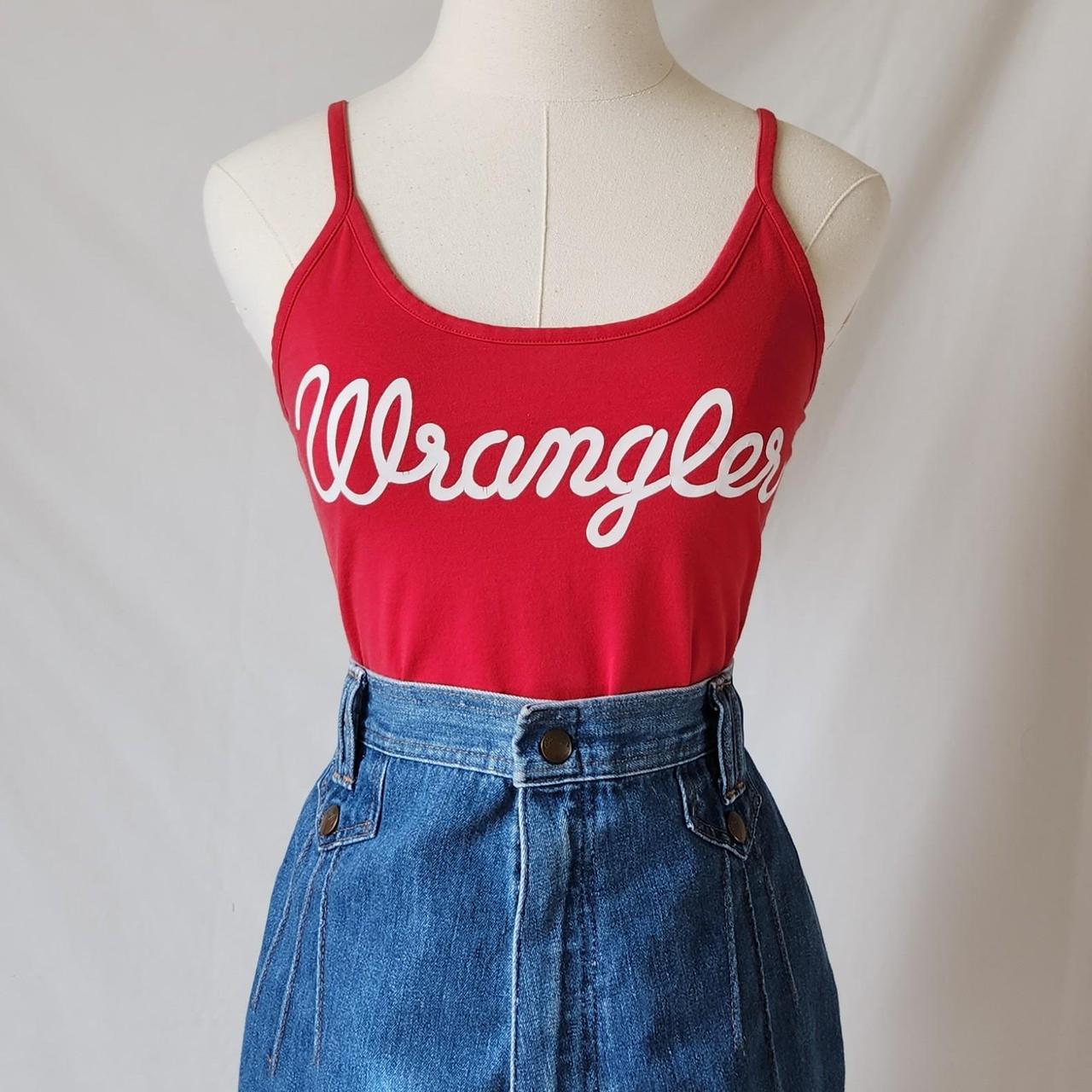 wrangler red bodysuit