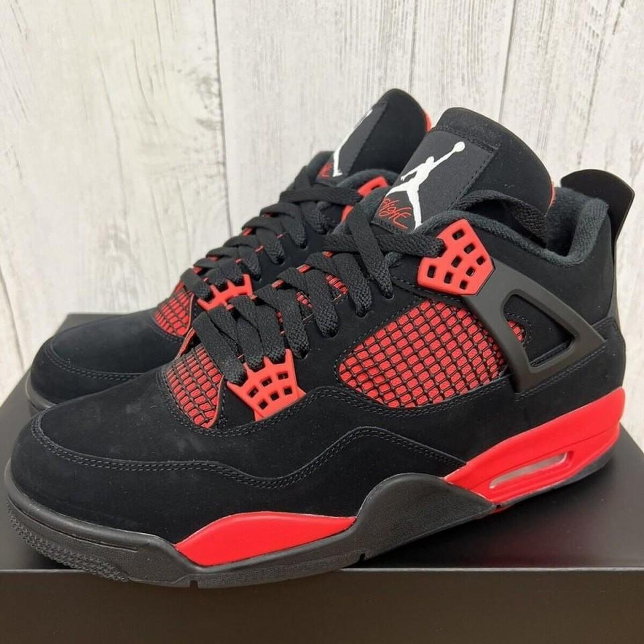 jordan4 red thunder