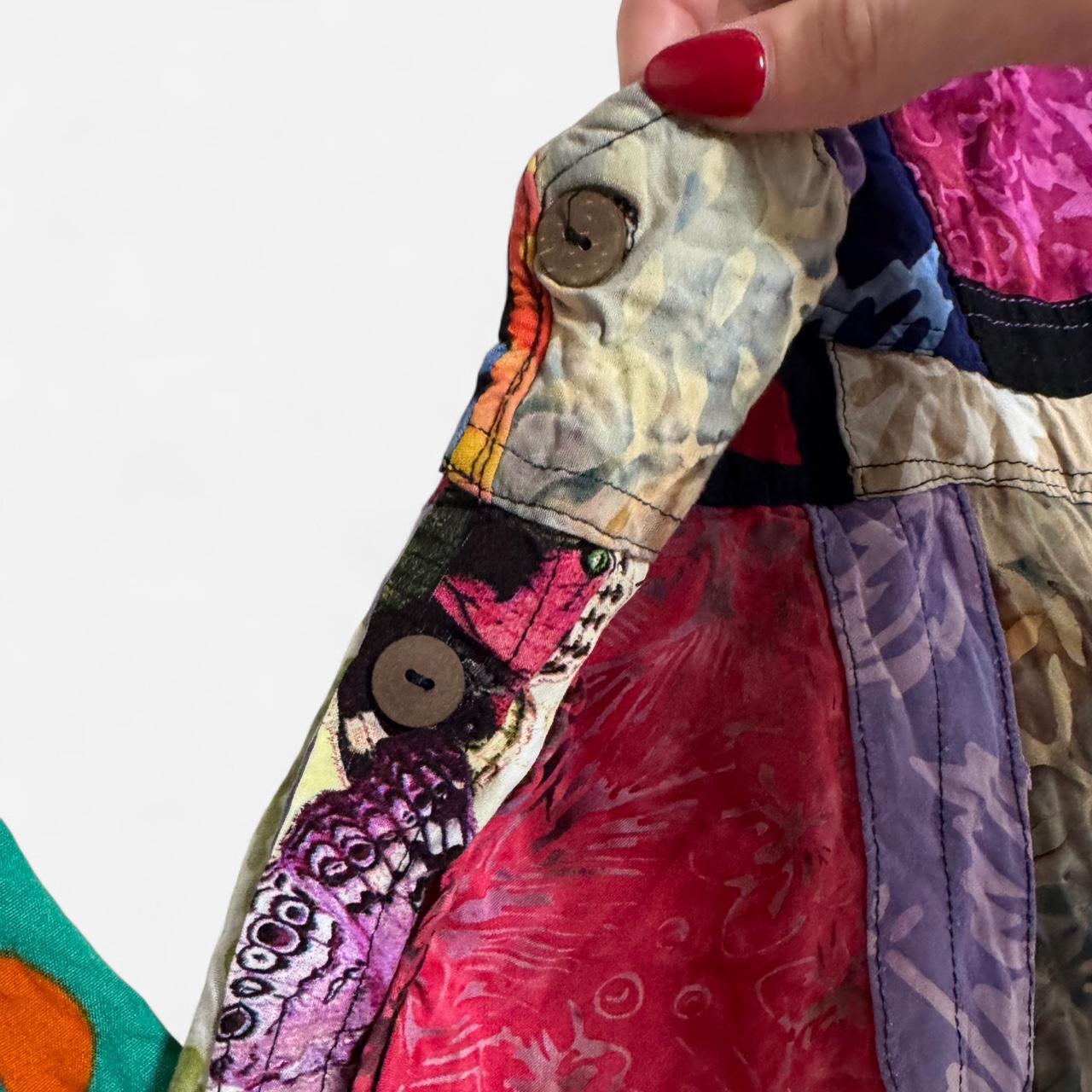 Women's Overalls - Multi - S – handmade patchwork… - image 3