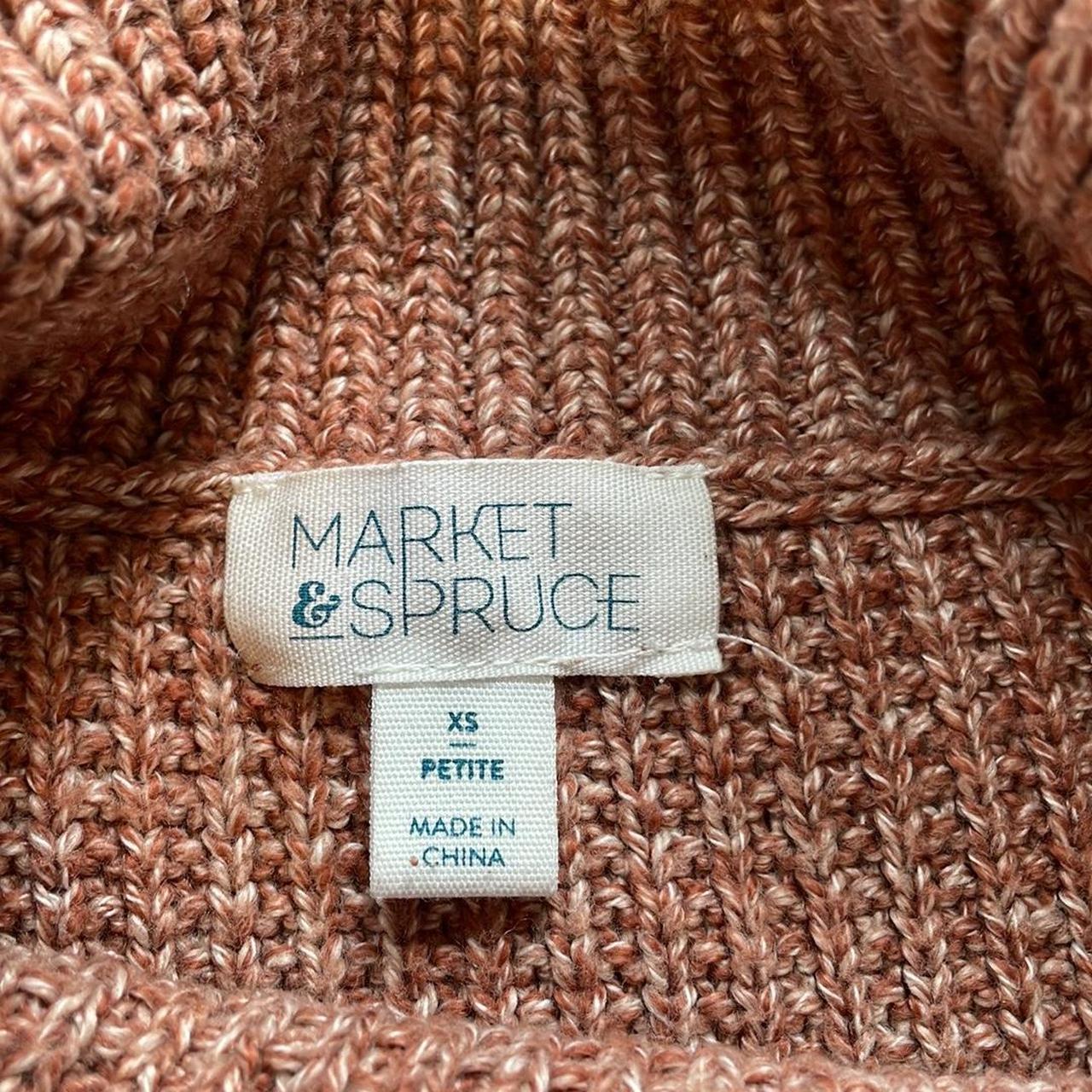 Market & spruce sharon thumb hole cotton blend pullover sale