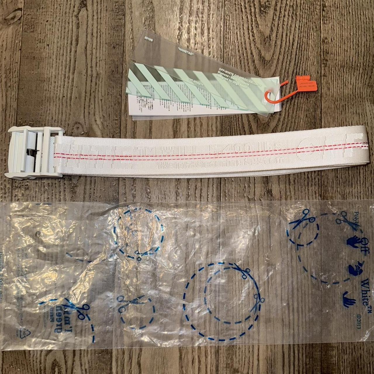 Off White Belt White on White Color way Almost