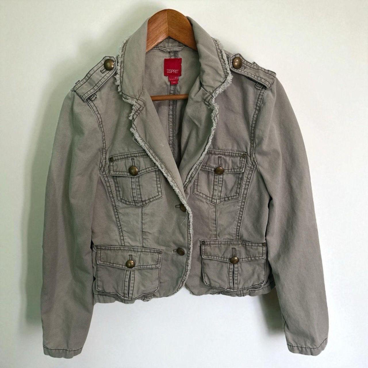 Esprit Women's Lightweight Jacket Jacket - Tan - … - image 1
