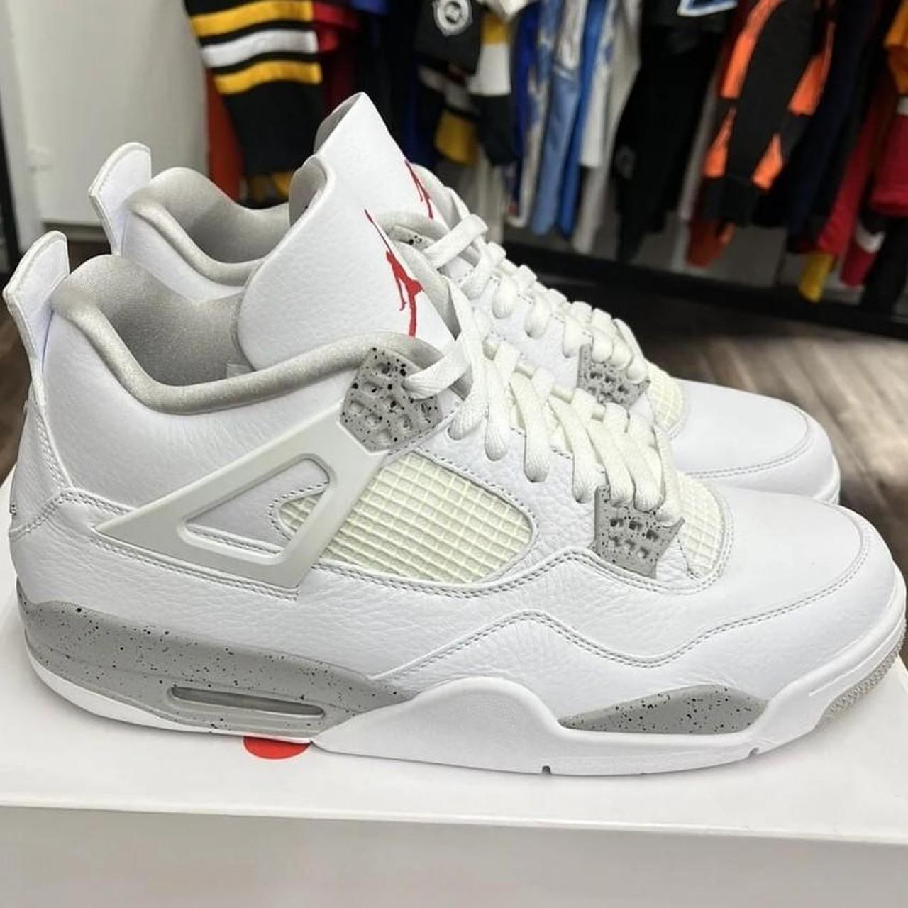 Air Jordan 4 Retro White Oreo 2021 We are shipping... - Depop