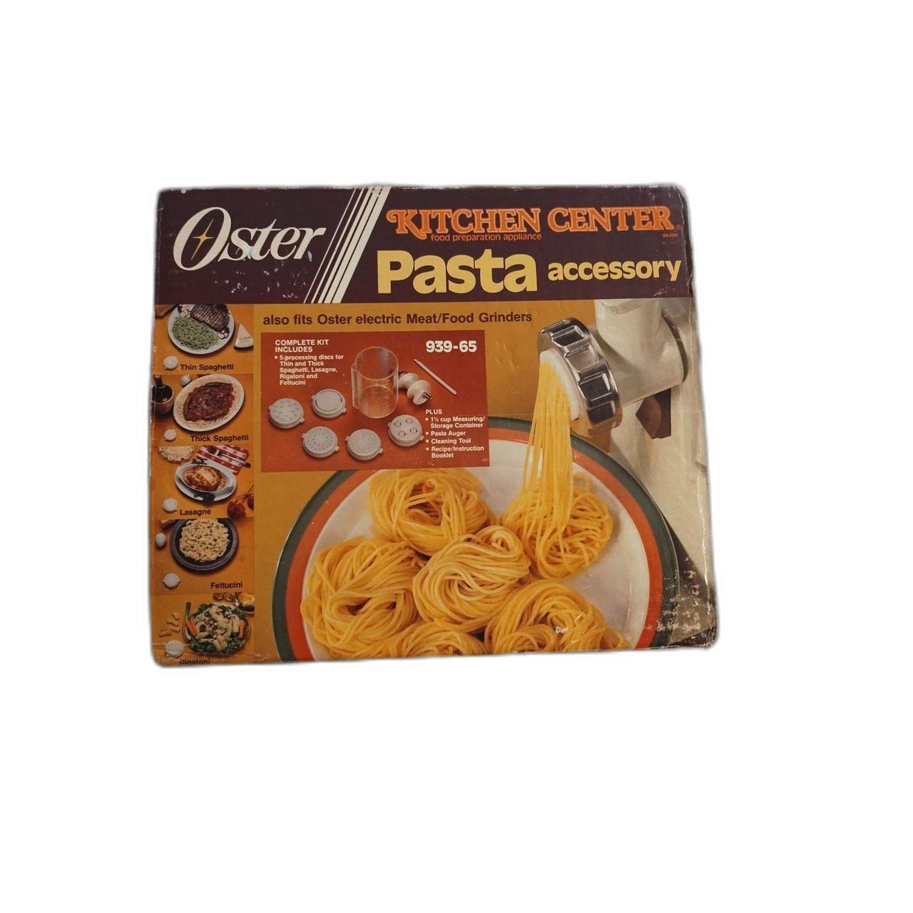 Vintage 1983 set of Oster Pasta Maker attachments Depop
