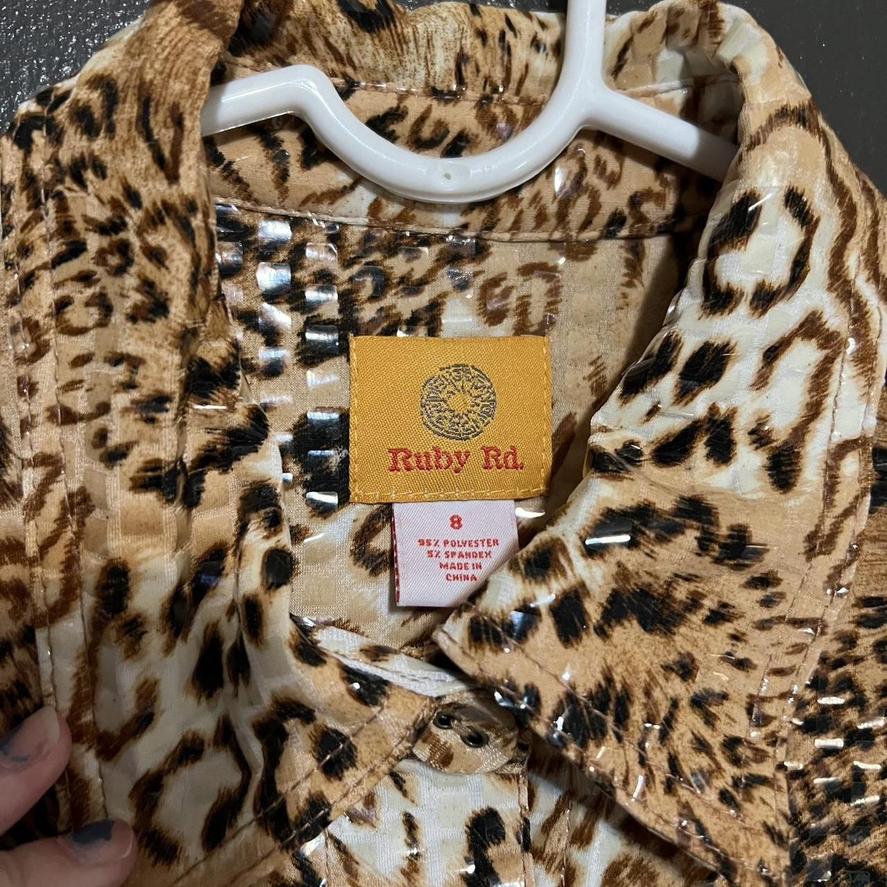 Ruby Rd. Women's Blouse - Brown/Multi - 8 – Ruby … - image 4