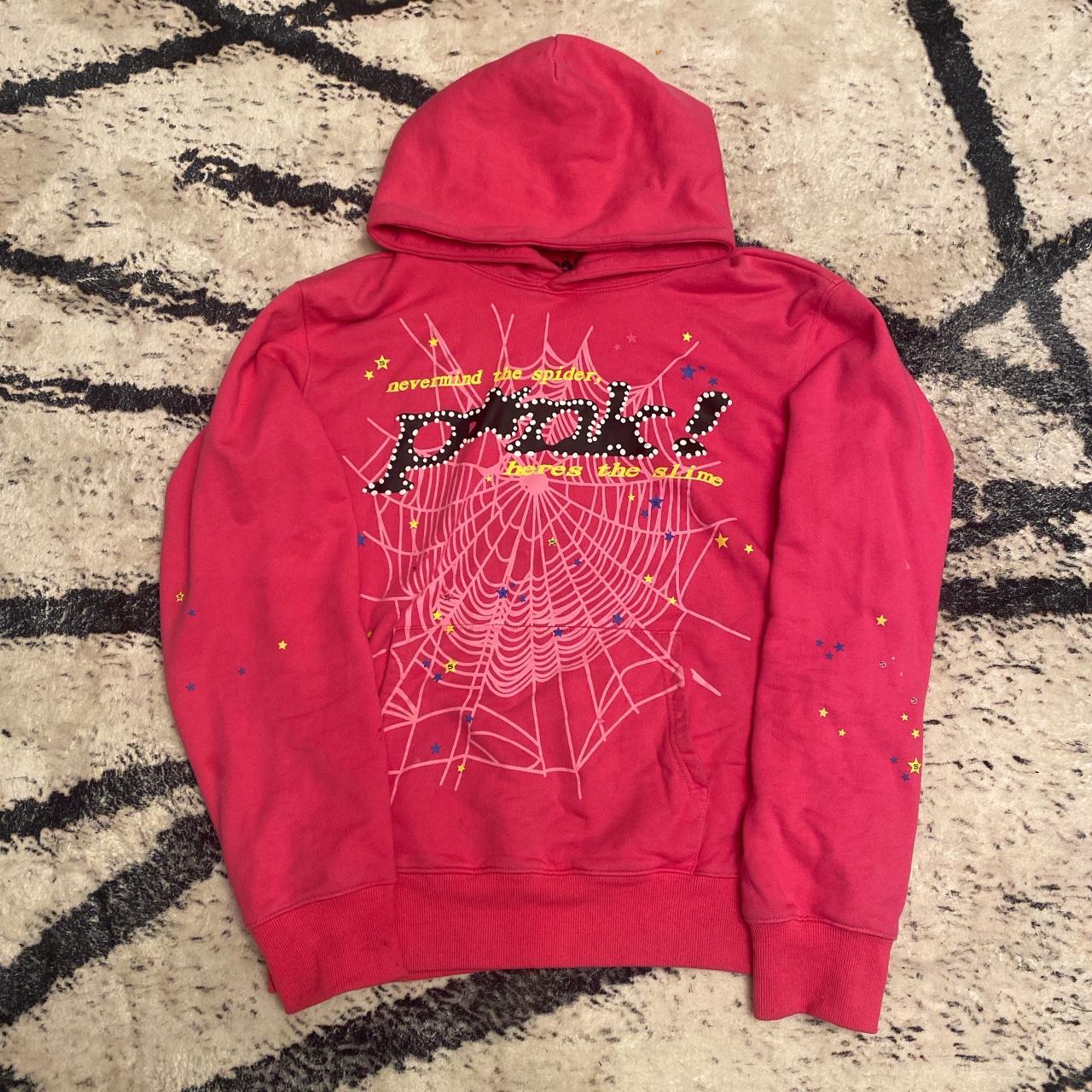 Young Thug p!nk Spider Hoodie pink Spider Worldwide on sale