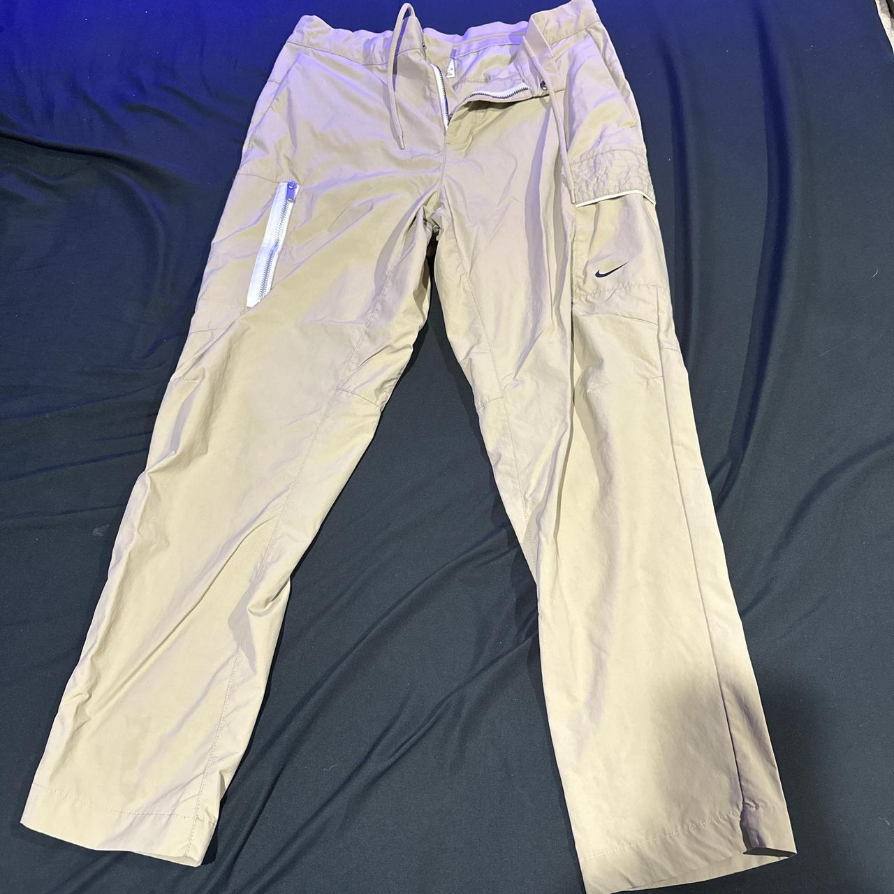 nike cream cargo pants